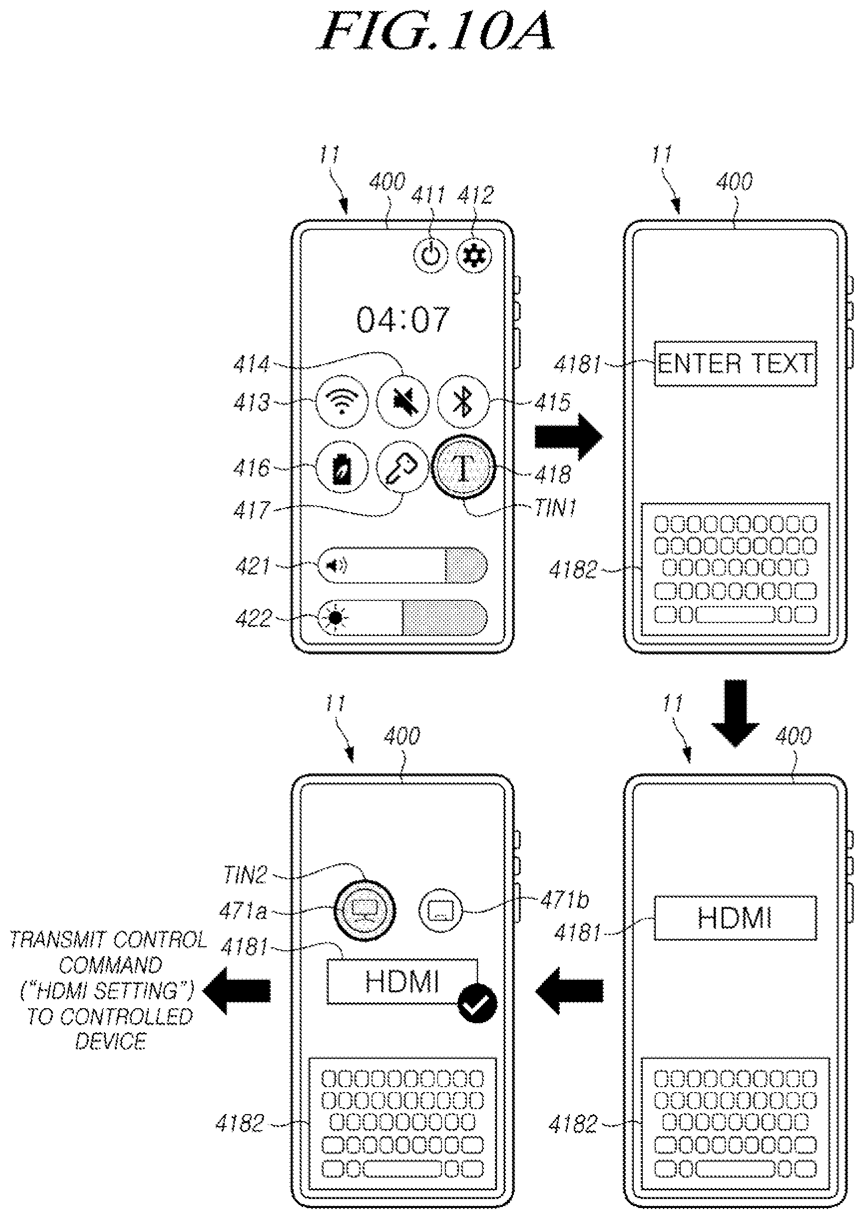 Patent US12621847 Figure 11 – Electronic device capable of controlling neighboring device and method for controlling the same