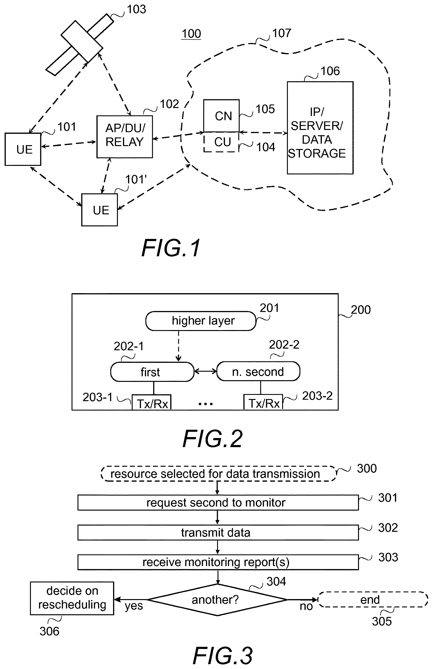 Patent US12621848 Figure 1 – Sidelink resource reselection