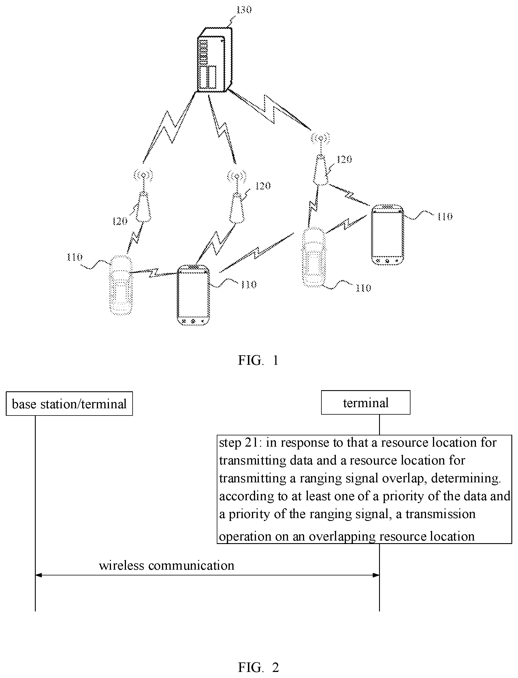 Patent US12621857 Figure 1 – Method for wireless transmission, communication device and non-transitory computer storage medium