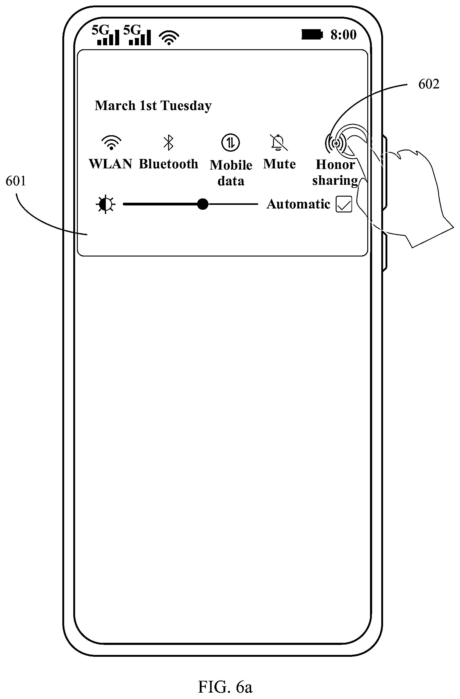 Patent US12621885 Figure 6 – File sharing method and terminal device
