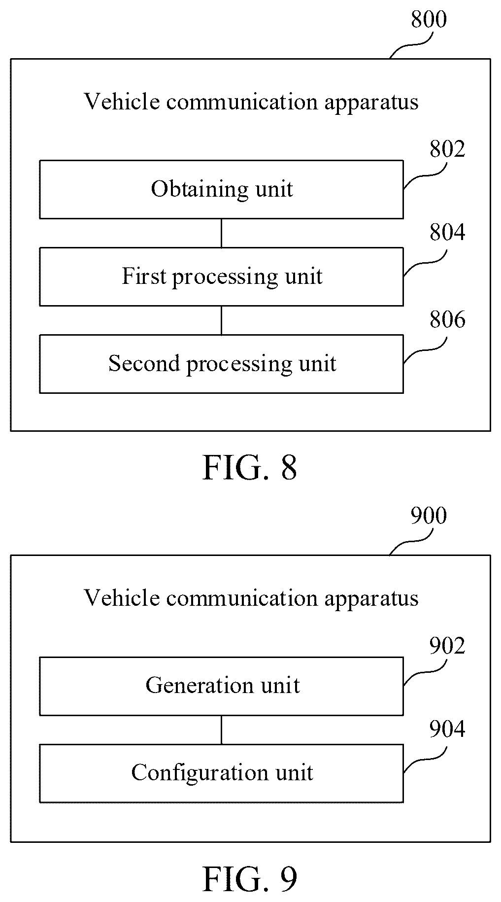 Patent US12621900 Figure 4 – Vehicle communication method and apparatus, computer-readable medium, and electronic device