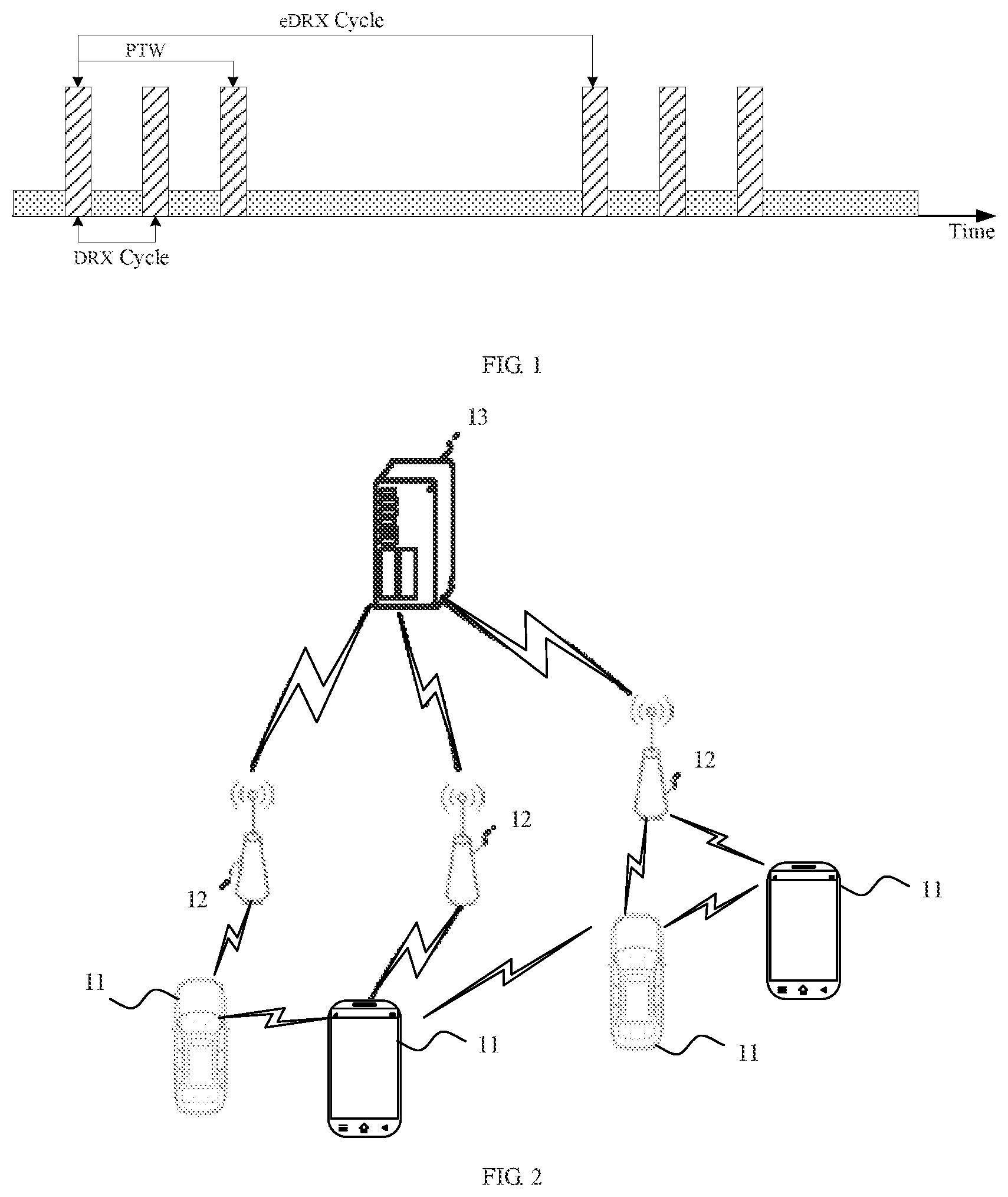 Patent US12621901 — Method for determining extended discontinuous reception parameter, communication device, and storage medium — Figure 1