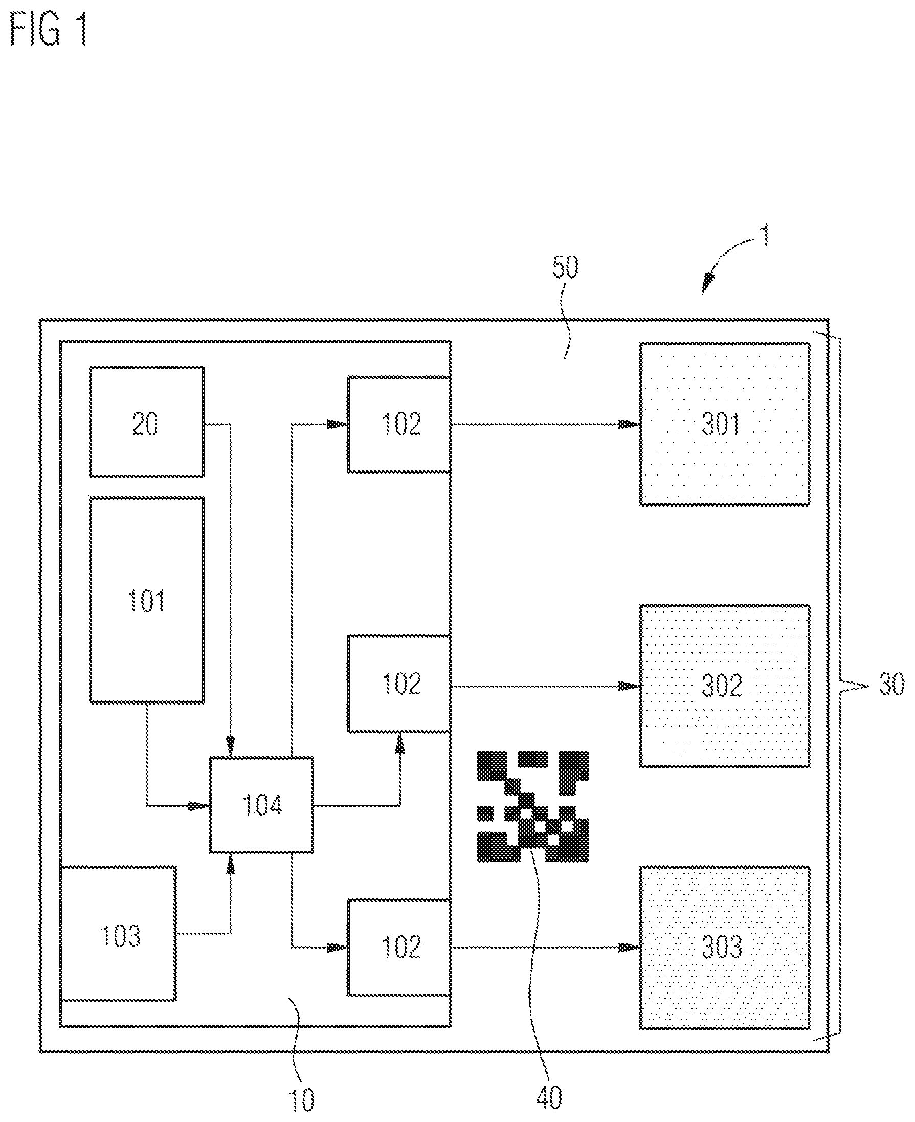 Patent US12621912 — Optoelectronic module and method for producing an optoelectronic module — Figure 1