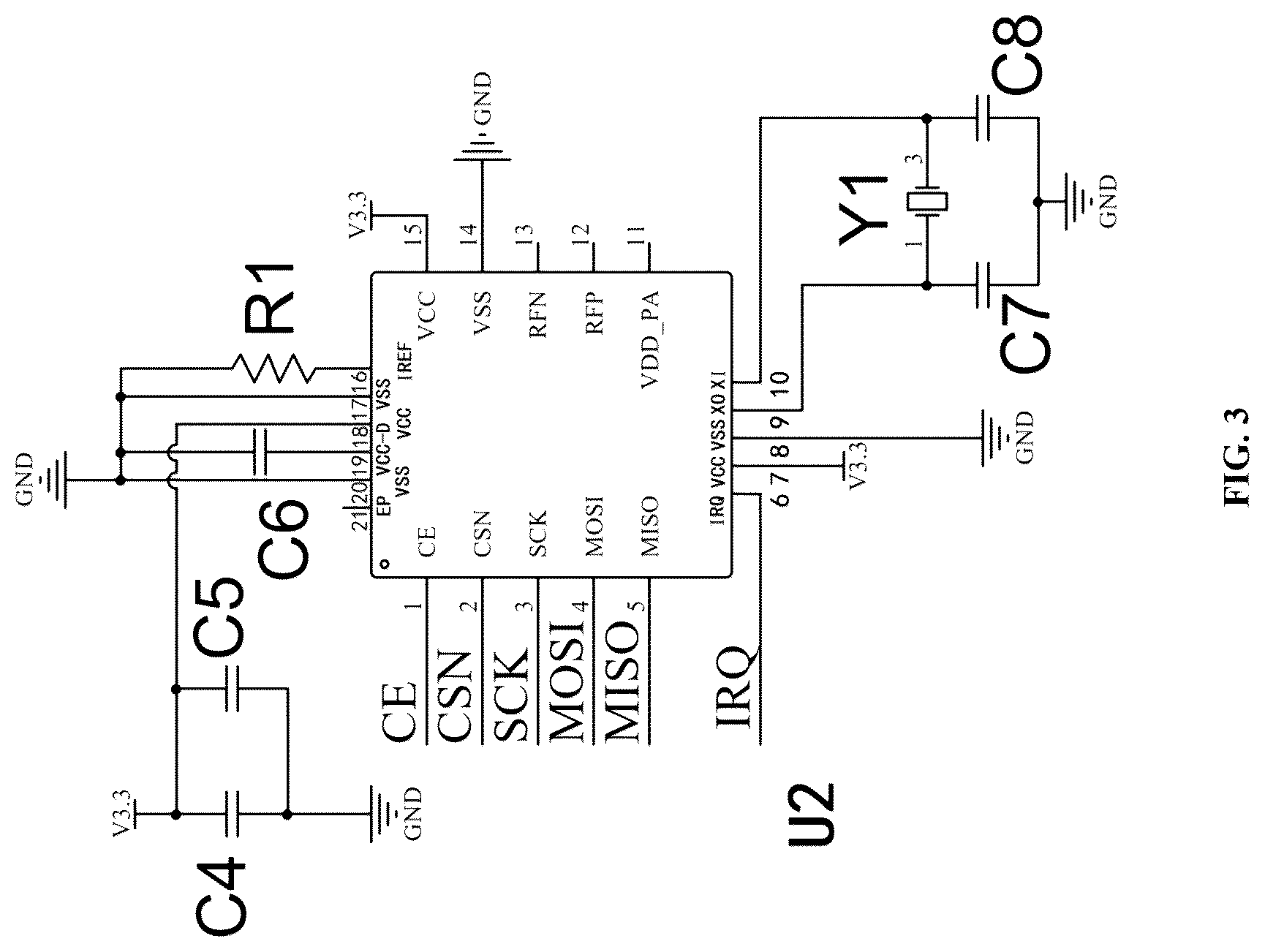 Patent US12621917 Figure 3 – 2.4 G wireless interconnected light control system