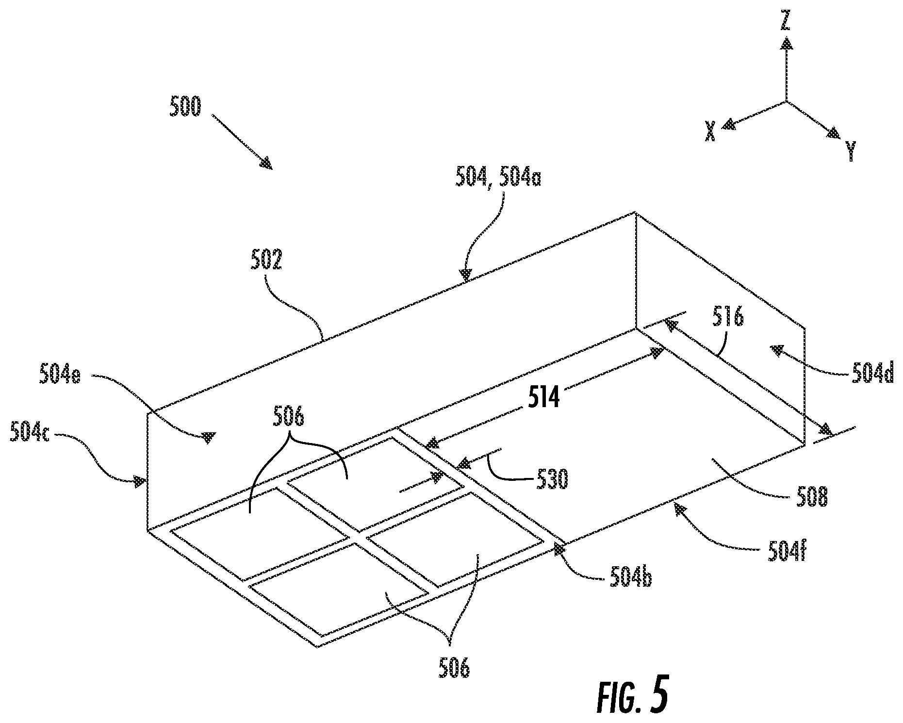 Patent US12621924 Figure 5 – Heat sink component terminations