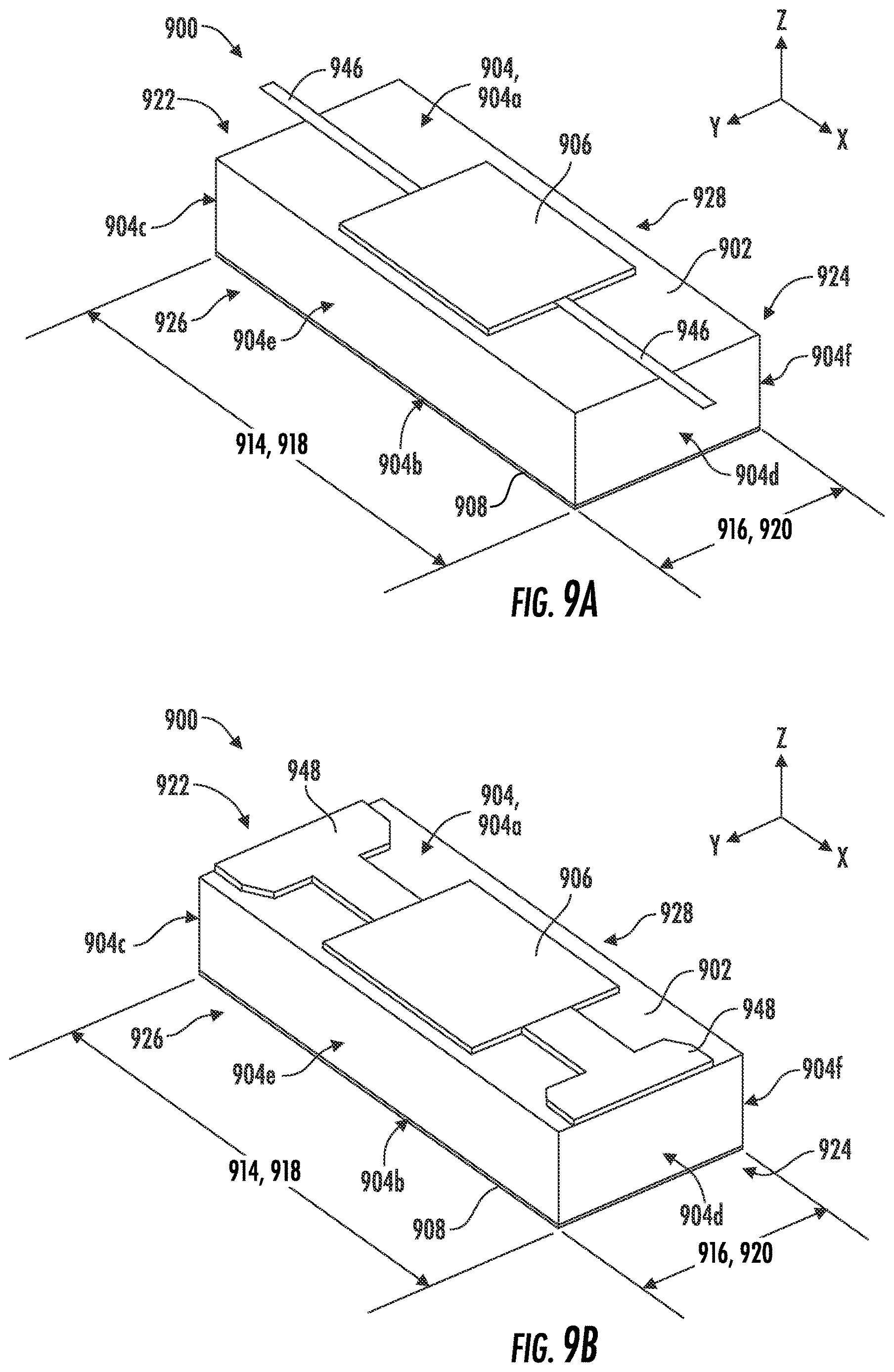 Patent US12621924 Figure 14 – Heat sink component terminations
