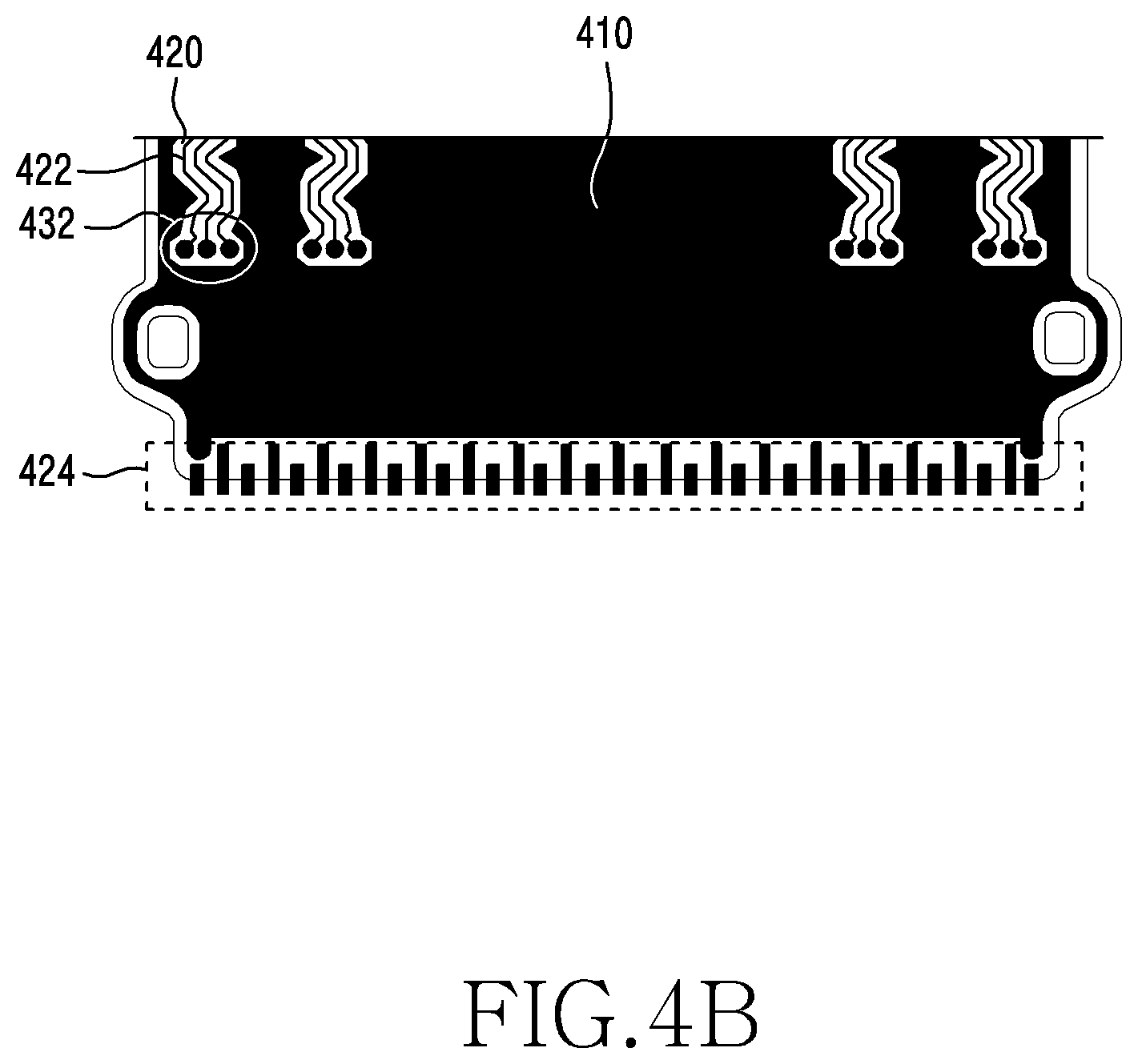 Patent US12621925 Figure 5 – Circuit board having electromagnetic shielding structures and electronic device including the same