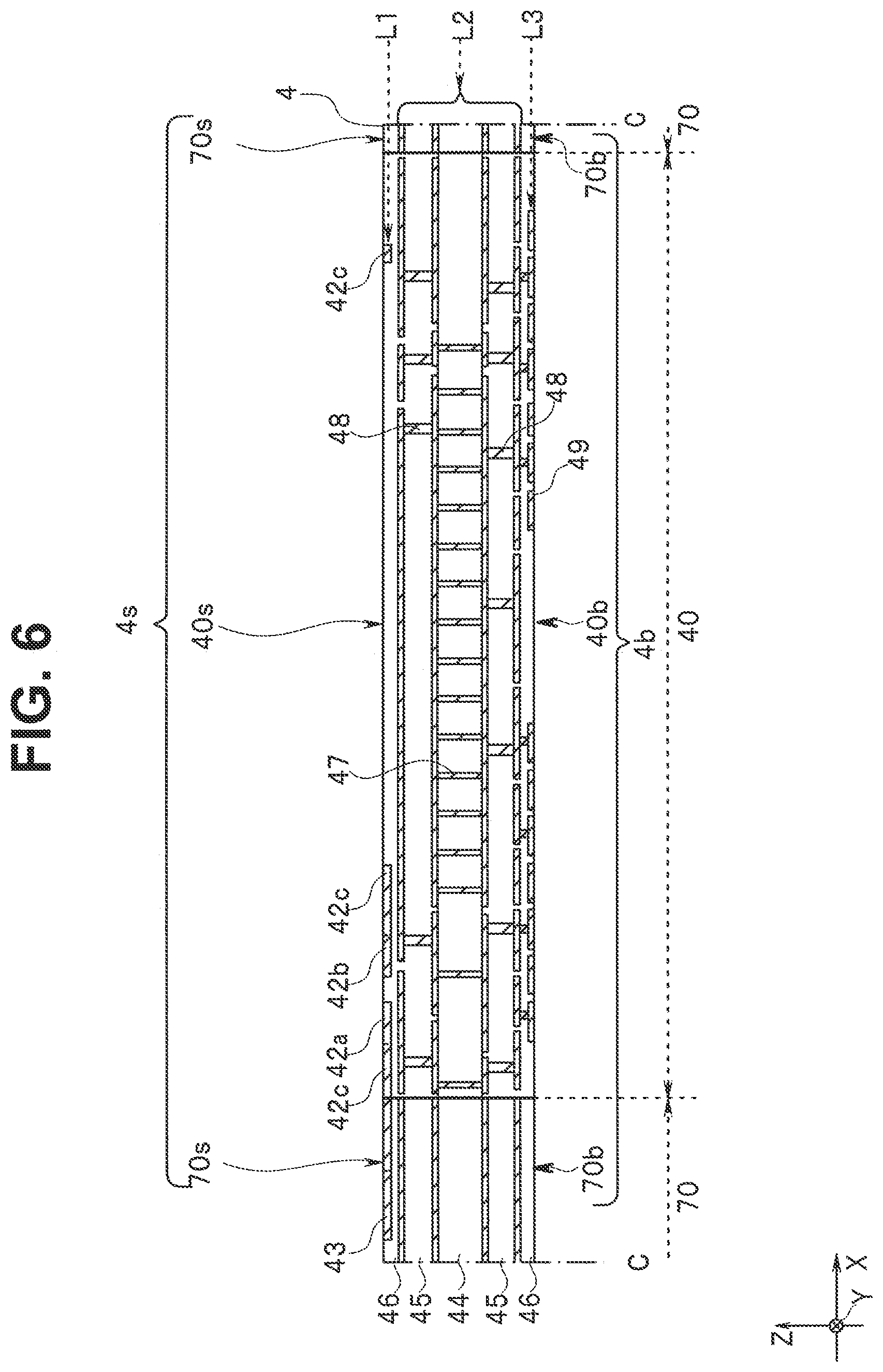 Patent US12621927 Figure 7 – Circuit board, semiconductor device, and method for manufacturing semiconductor device