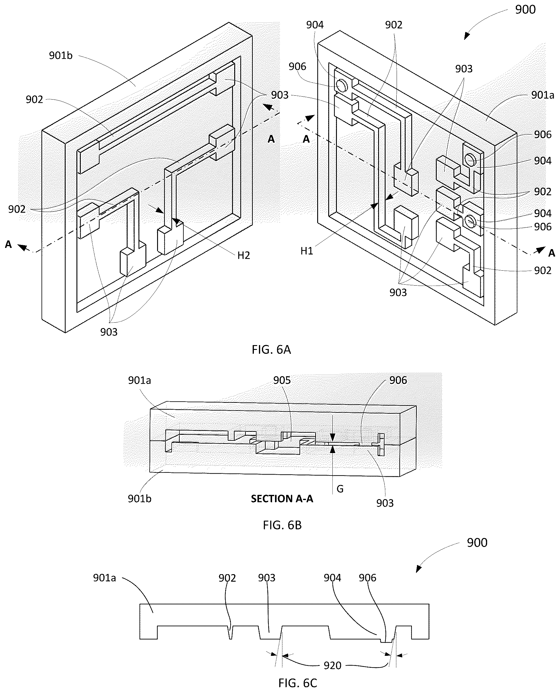 Patent US12621930 Figure 5 – Printed circuit board dielectric molding or machining and electrolytic metallization