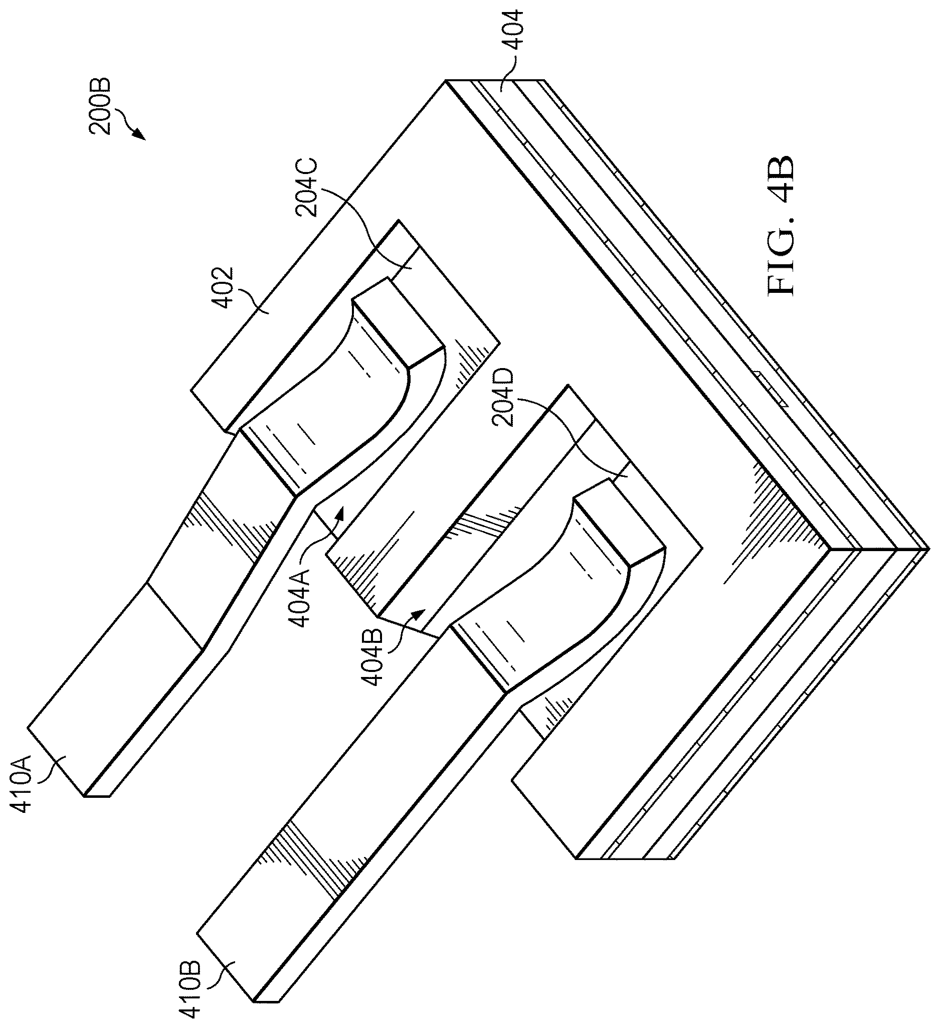 Patent US12621931 Figure 7 – Guided pad structures formed in circuit board