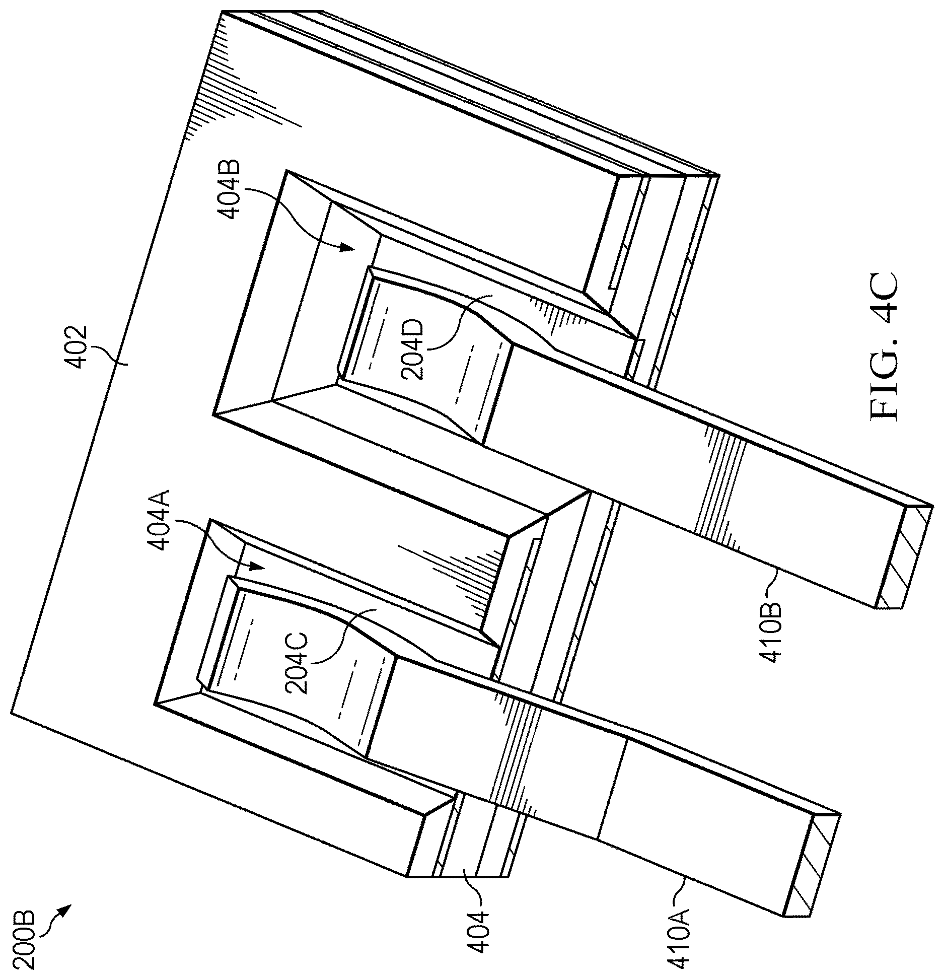 Patent US12621931 Figure 8 – Guided pad structures formed in circuit board