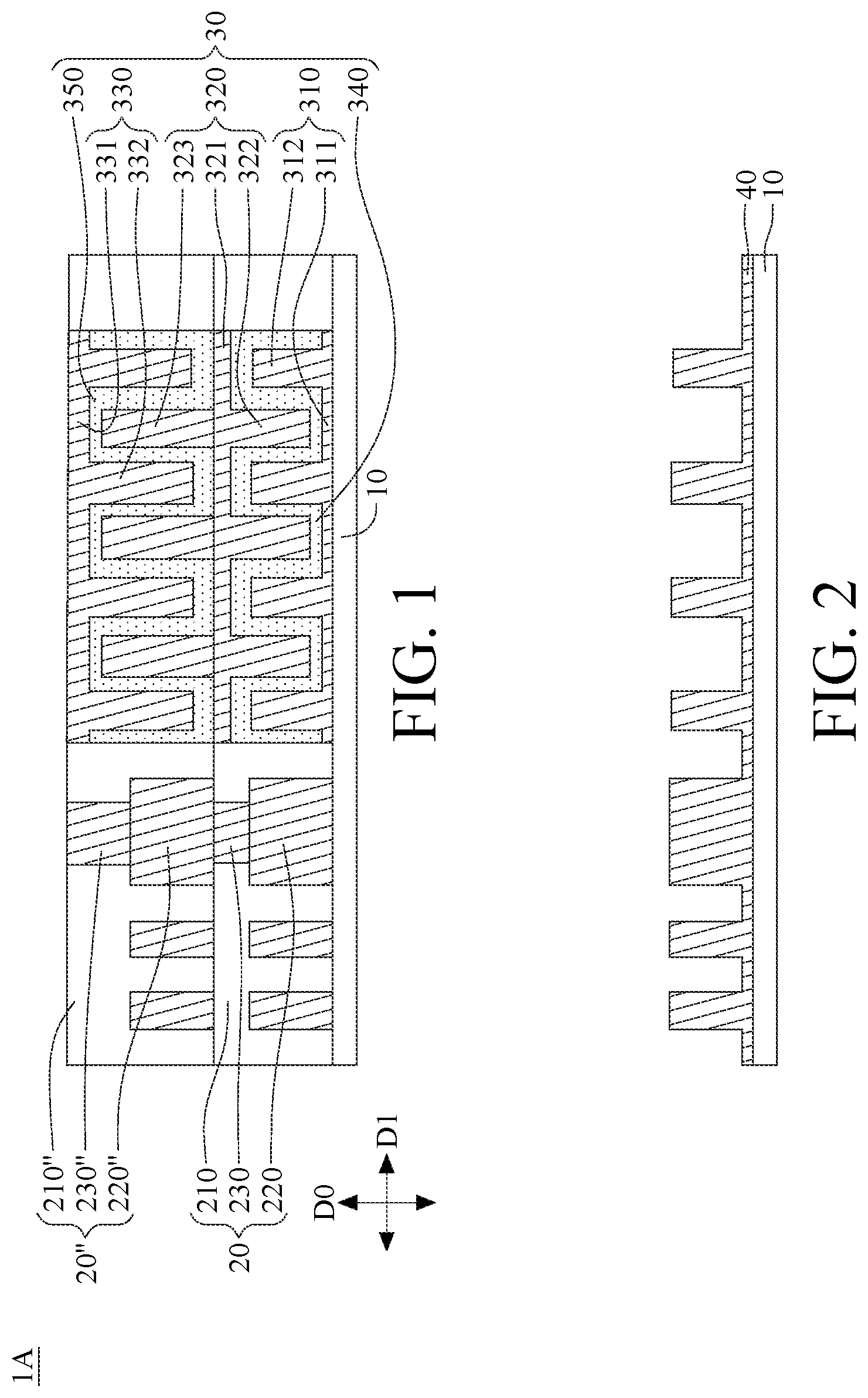 Patent US12621933 Figure 1 – Capacitive element, circuit carrier having the same and fabrication method thereof