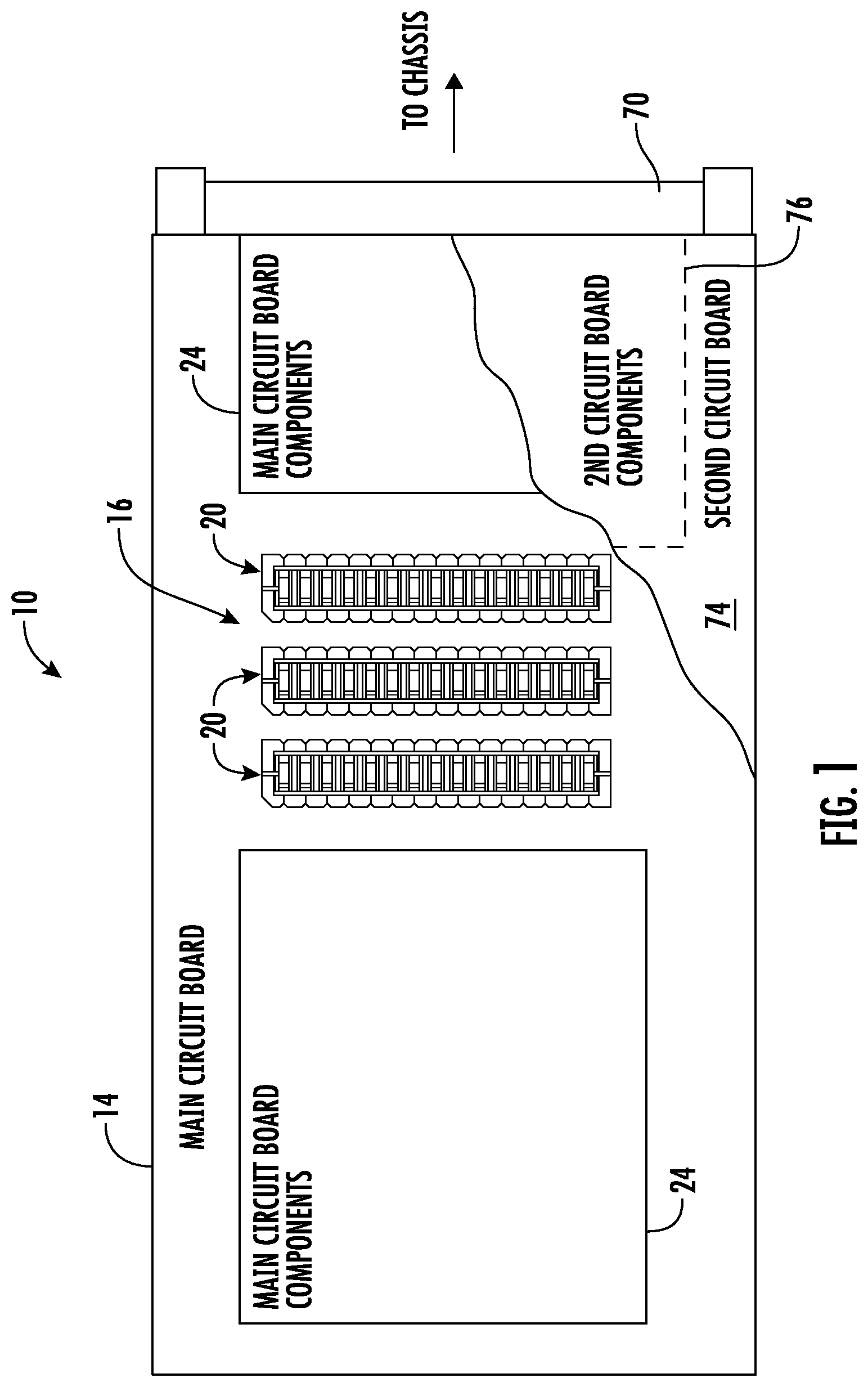 Patent US12621934 Figure 1 – Electronic circuit device having closed-core inductors in side-by-side relation and associated methods
