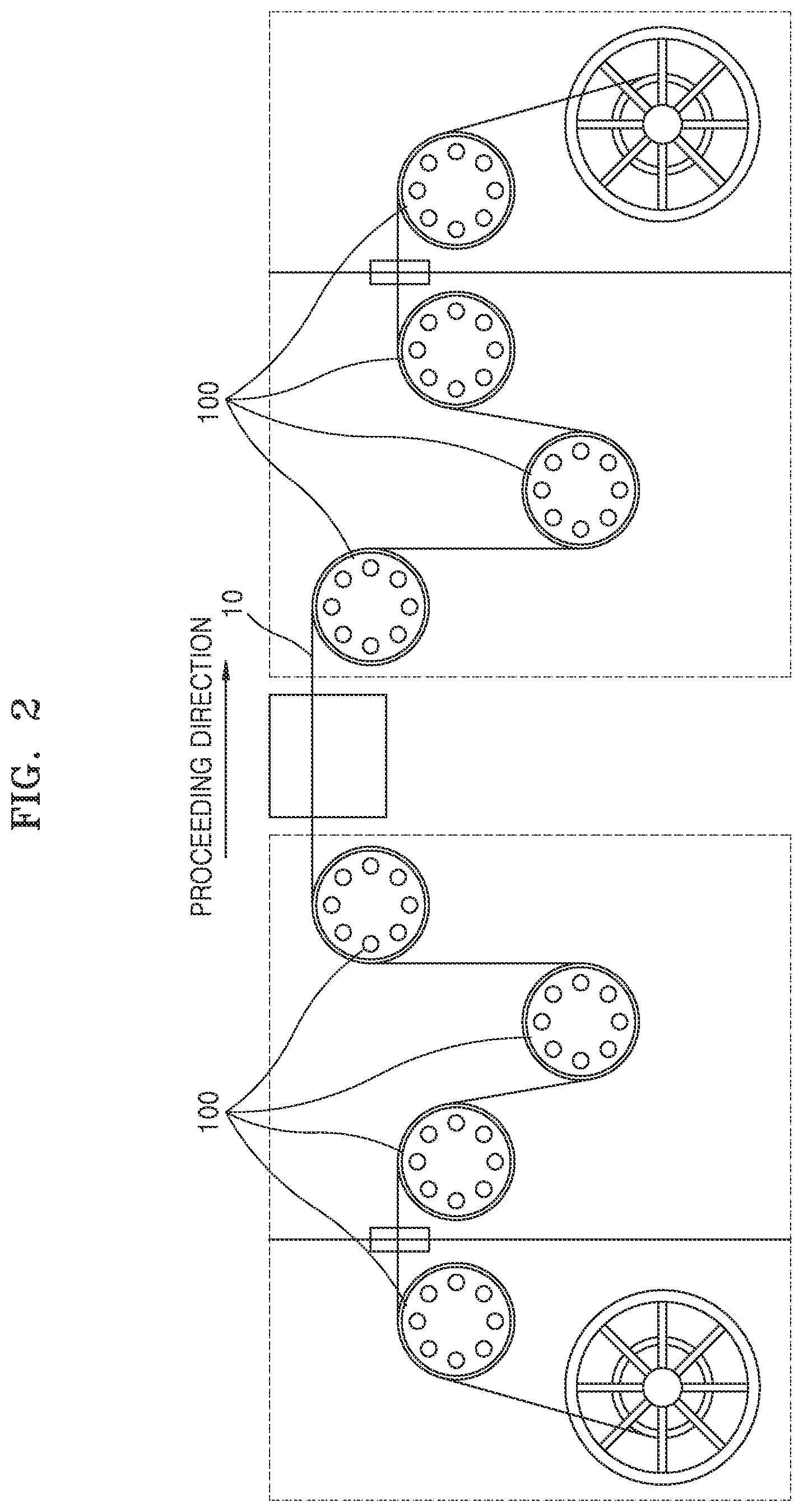 Patent US12621935 Figure 3 – Reel-to-reel circuit board manufacturing apparatus