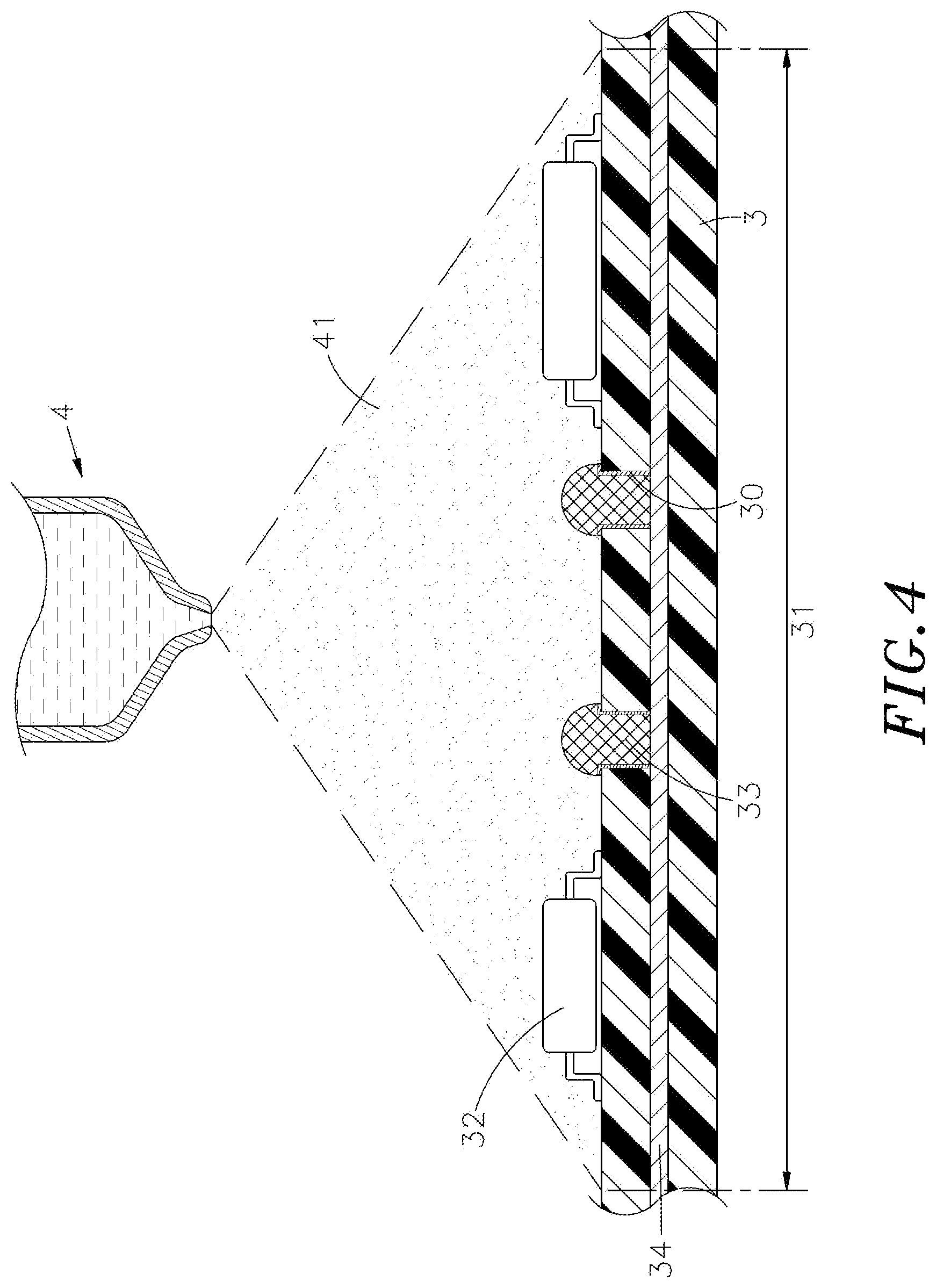 Patent US12621938 Figure 4 – Circuit board structure with shielding and heat dissipation functions, and manufacturing method therefor