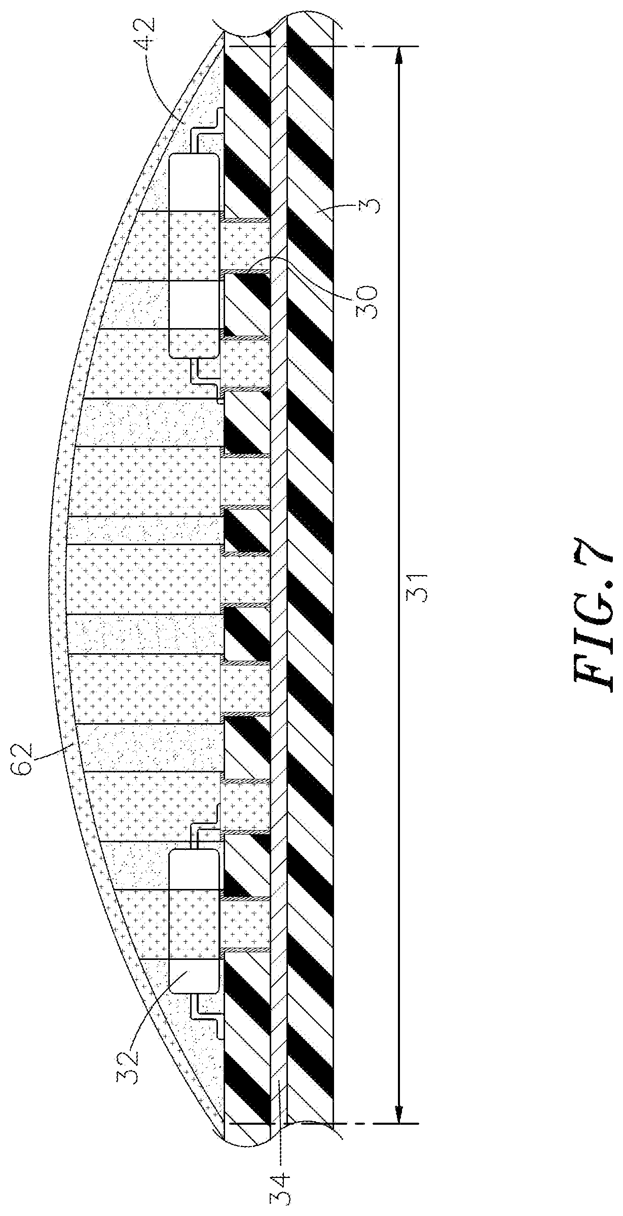 Patent US12621938 Figure 7 – Circuit board structure with shielding and heat dissipation functions, and manufacturing method therefor