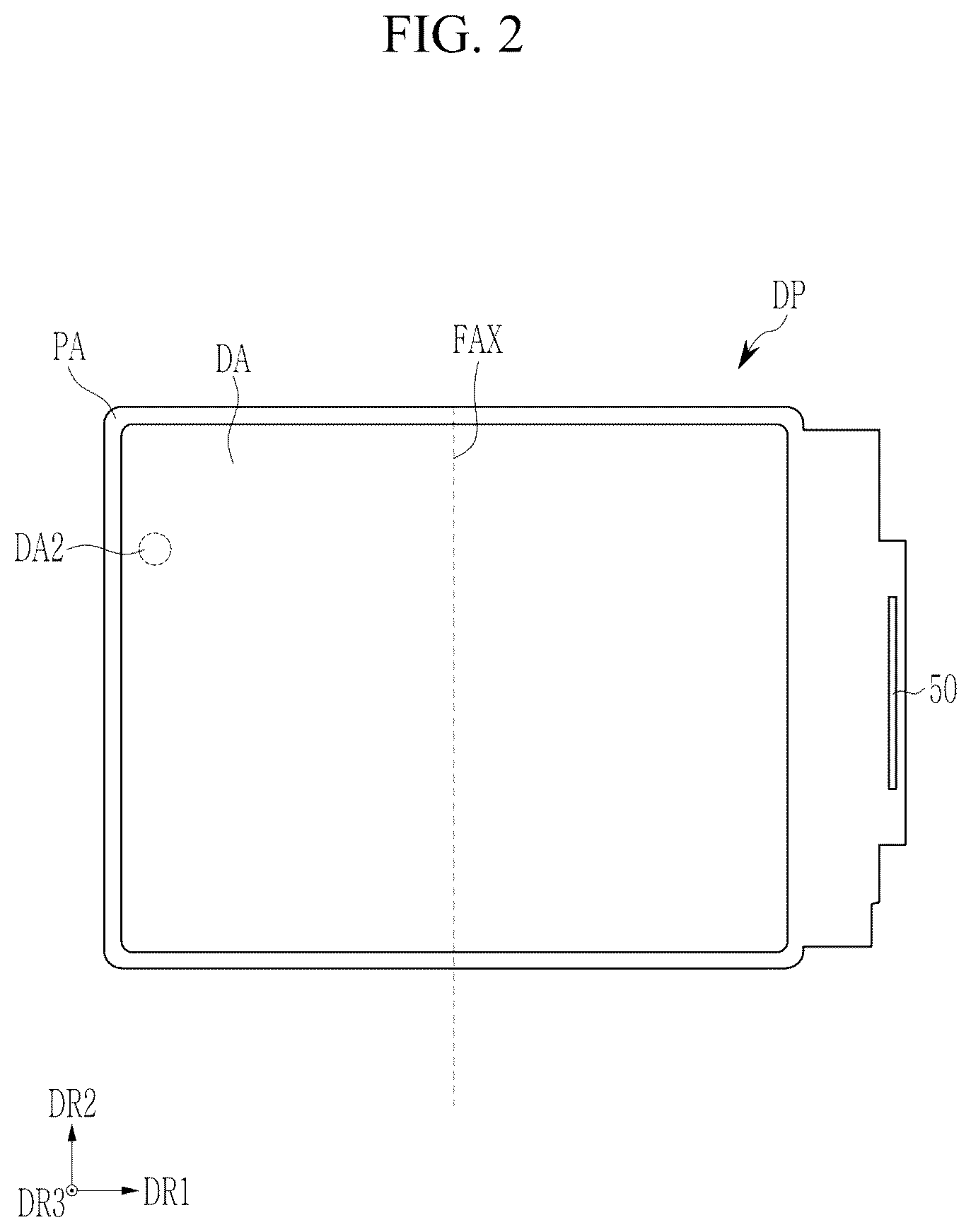 Patent US12621939 Figure 2 – Flexible display device and metal plate therefor