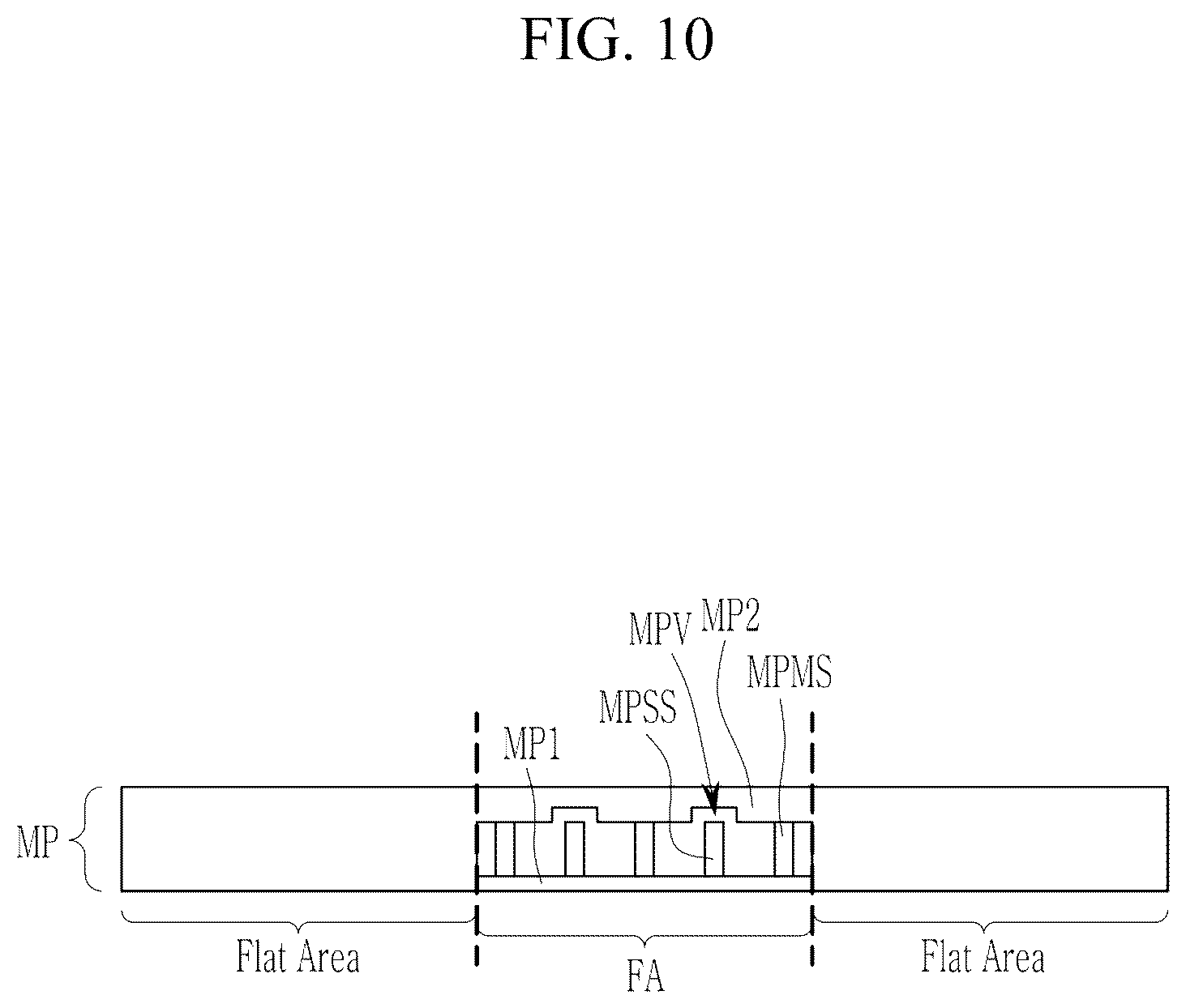 Patent US12621939 Figure 10 – Flexible display device and metal plate therefor