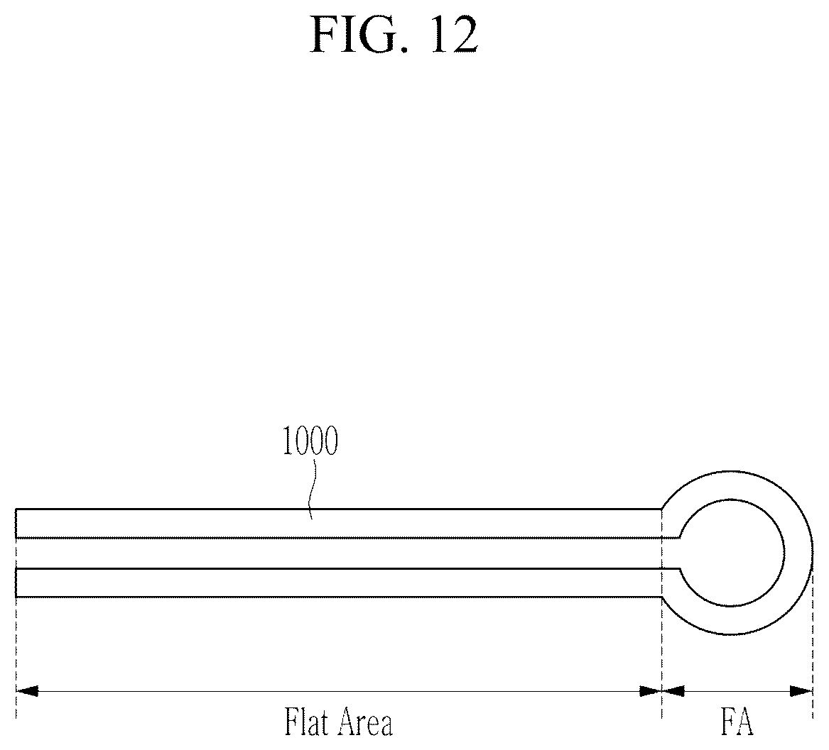 Patent US12621939 Figure 12 – Flexible display device and metal plate therefor
