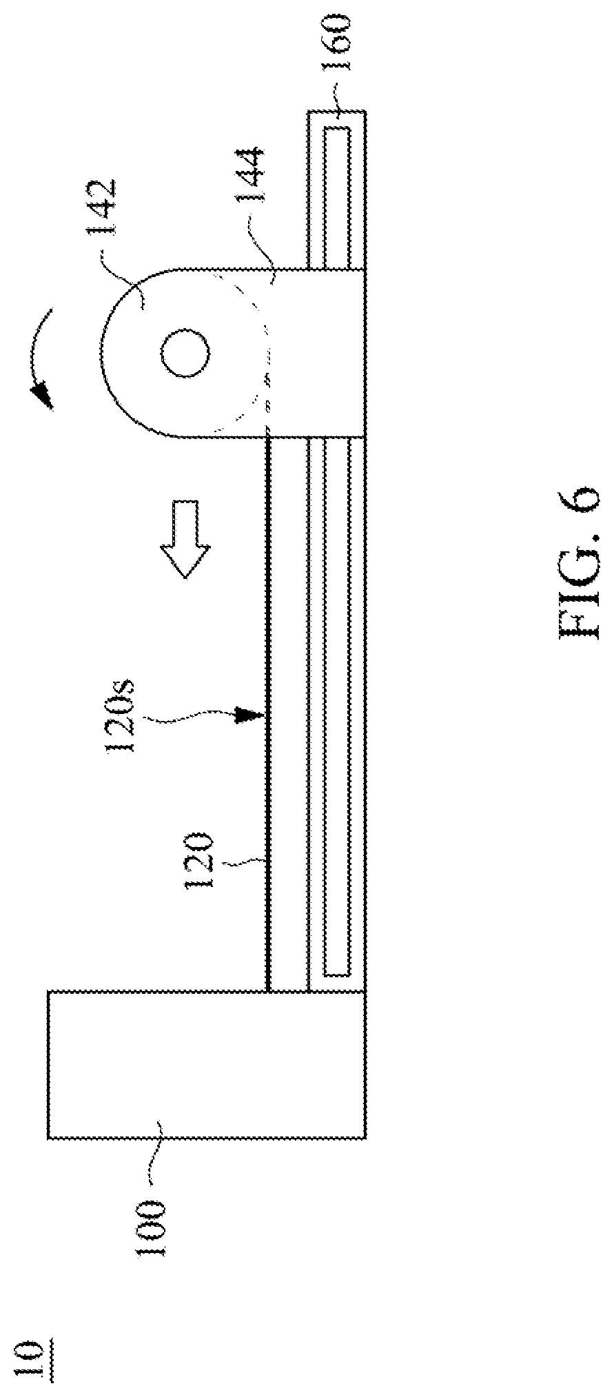 Patent US12621941 Figure 6 – Scroll device and scrollable display