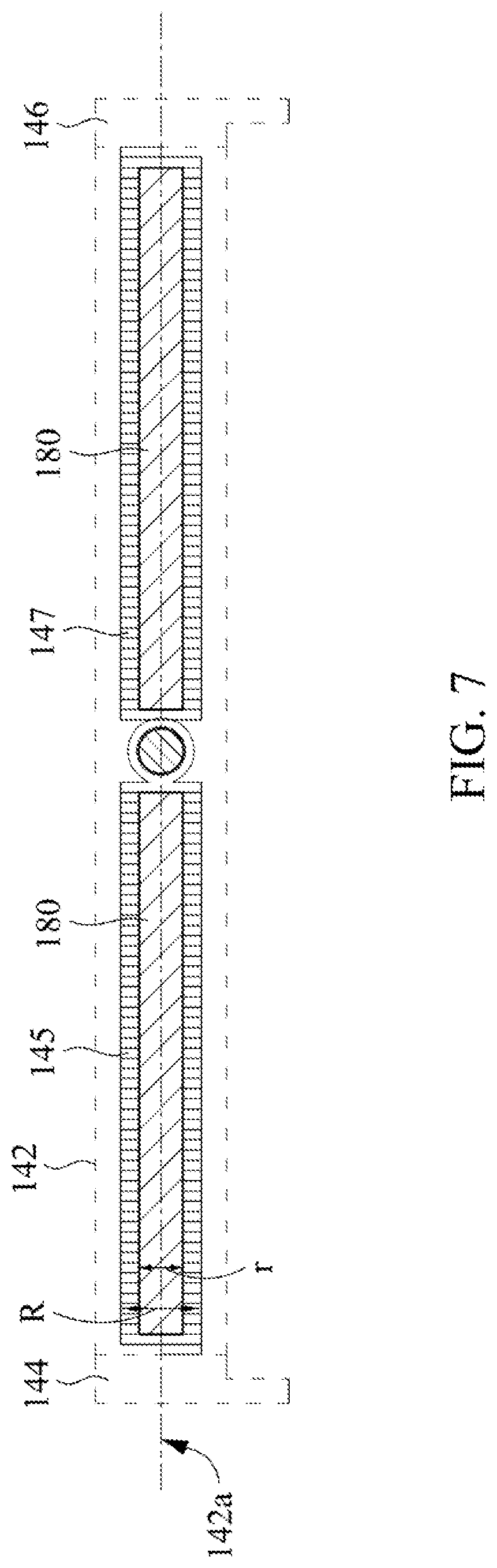 Patent US12621941 Figure 7 – Scroll device and scrollable display