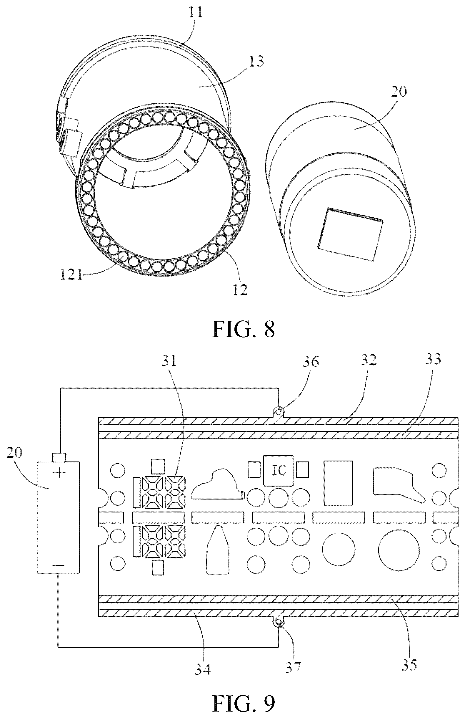 Patent US12621943 Figure 7 – Rotary digital display device