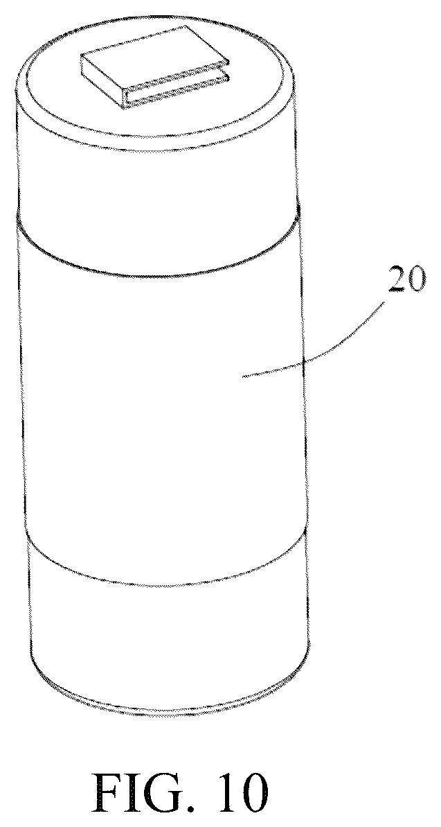 Patent US12621943 Figure 8 – Rotary digital display device