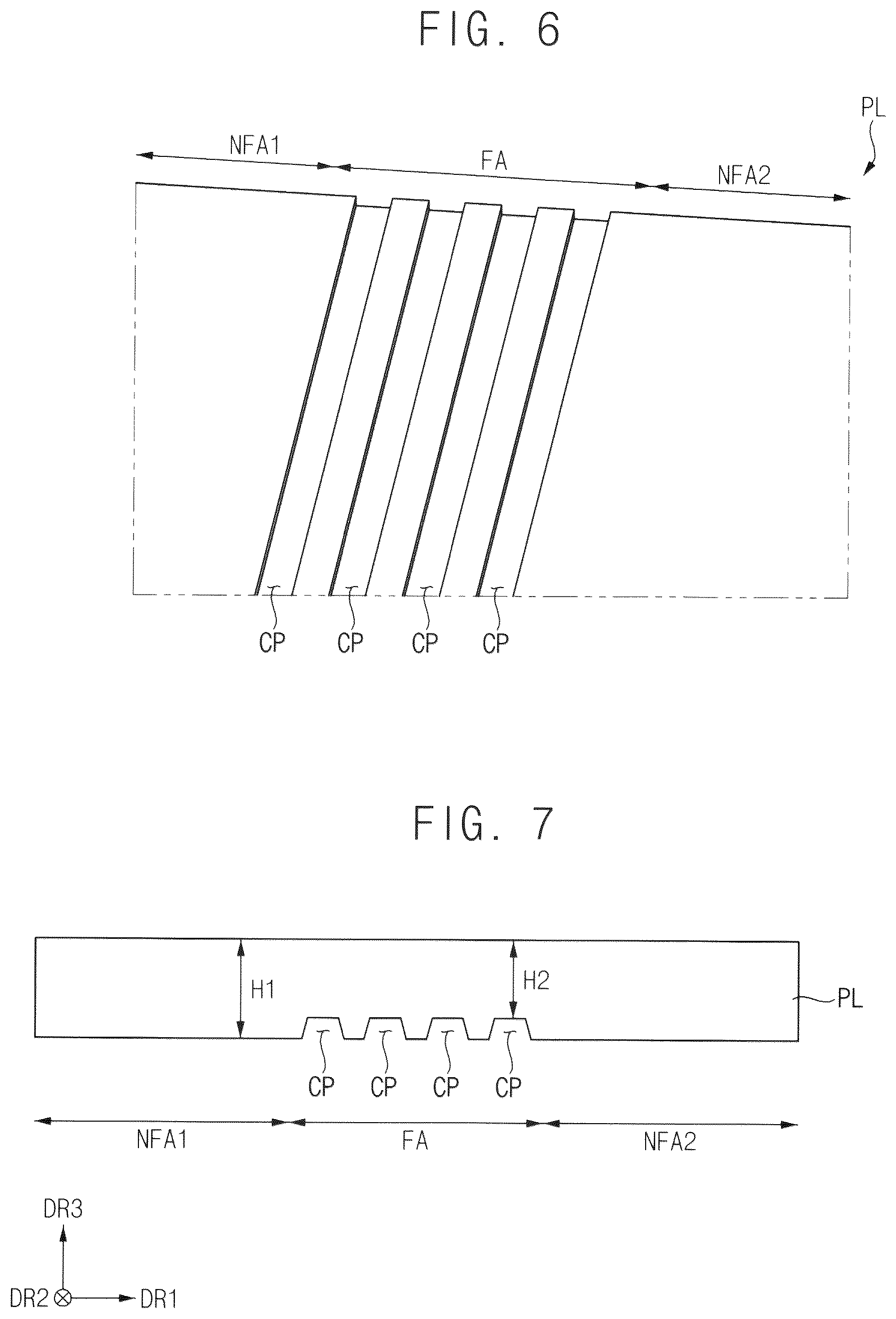 Patent US12621945 Figure 4 – Measurement area for folding area and foldable display device having the same