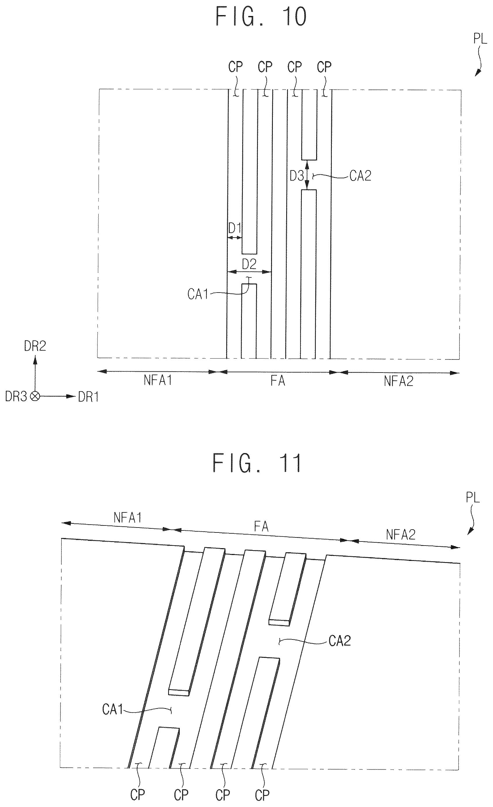 Patent US12621945 Figure 6 – Measurement area for folding area and foldable display device having the same