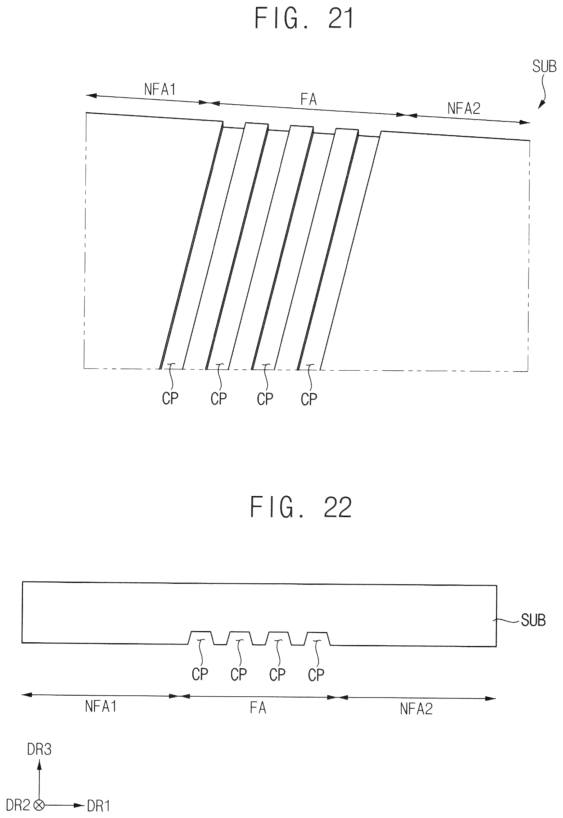 Patent US12621945 Figure 12 – Measurement area for folding area and foldable display device having the same