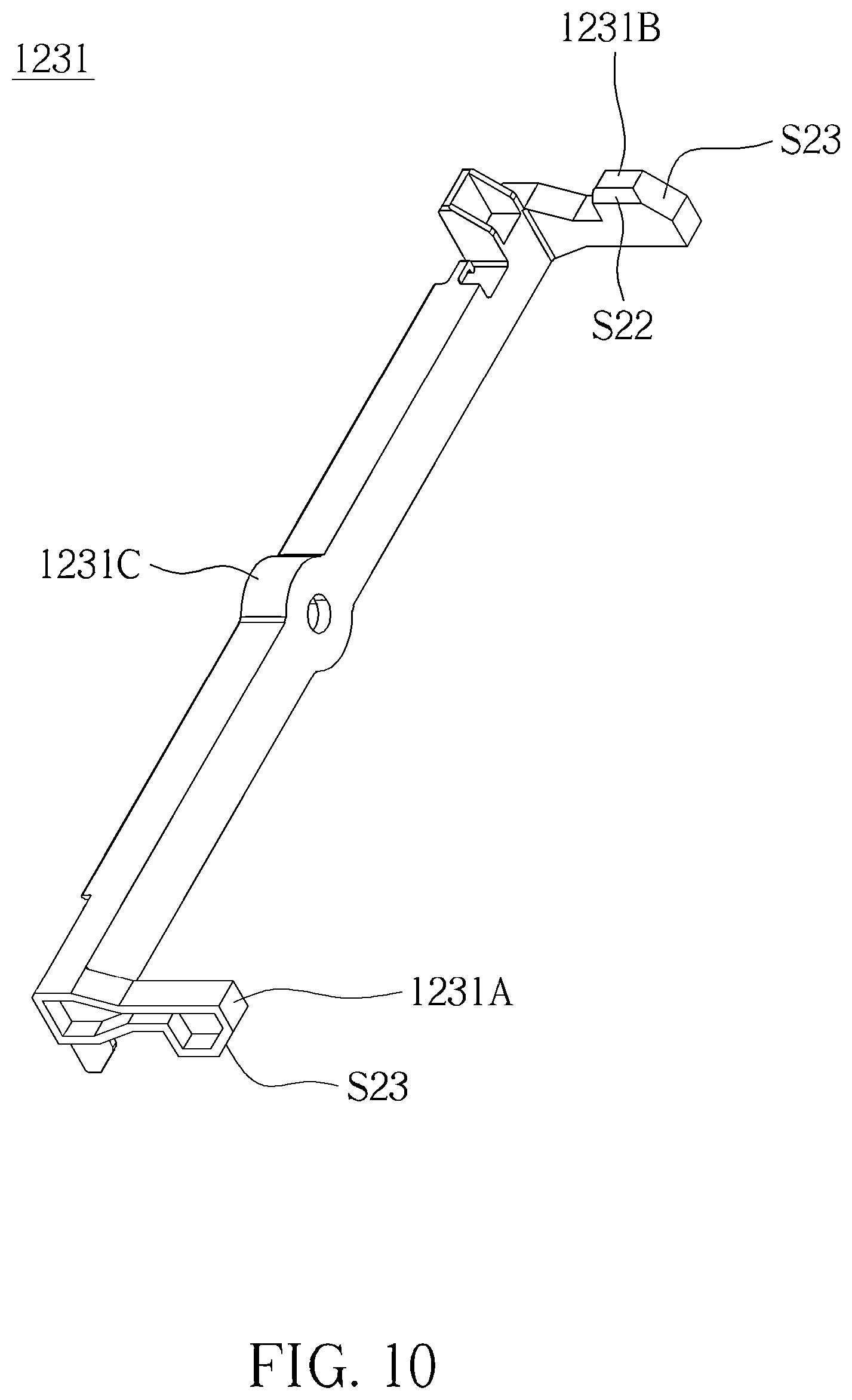 Patent US12621947 Figure 10 – Backplane assembly kit, related detachable assembly kit and related electronic device