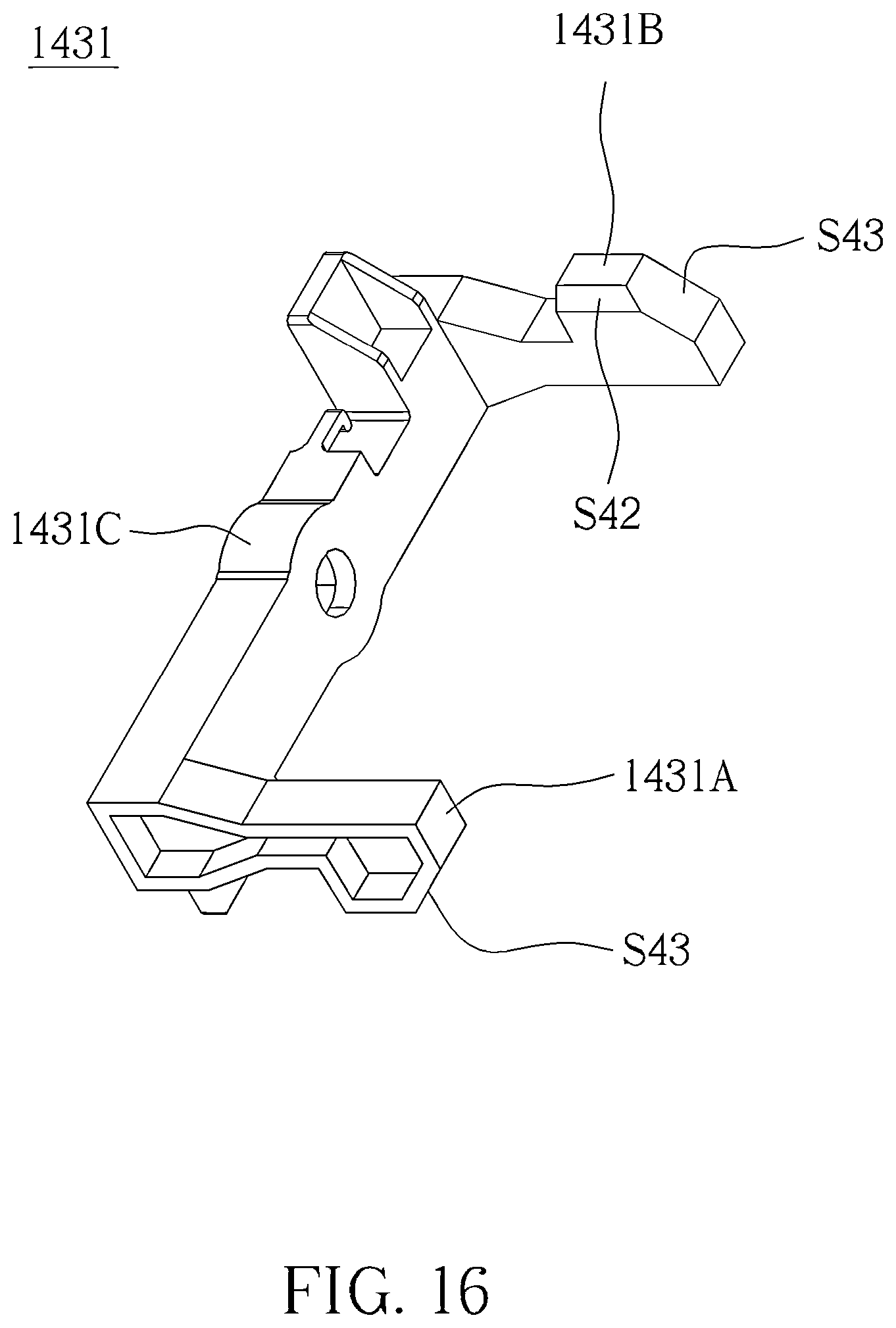 Patent US12621947 Figure 16 – Backplane assembly kit, related detachable assembly kit and related electronic device