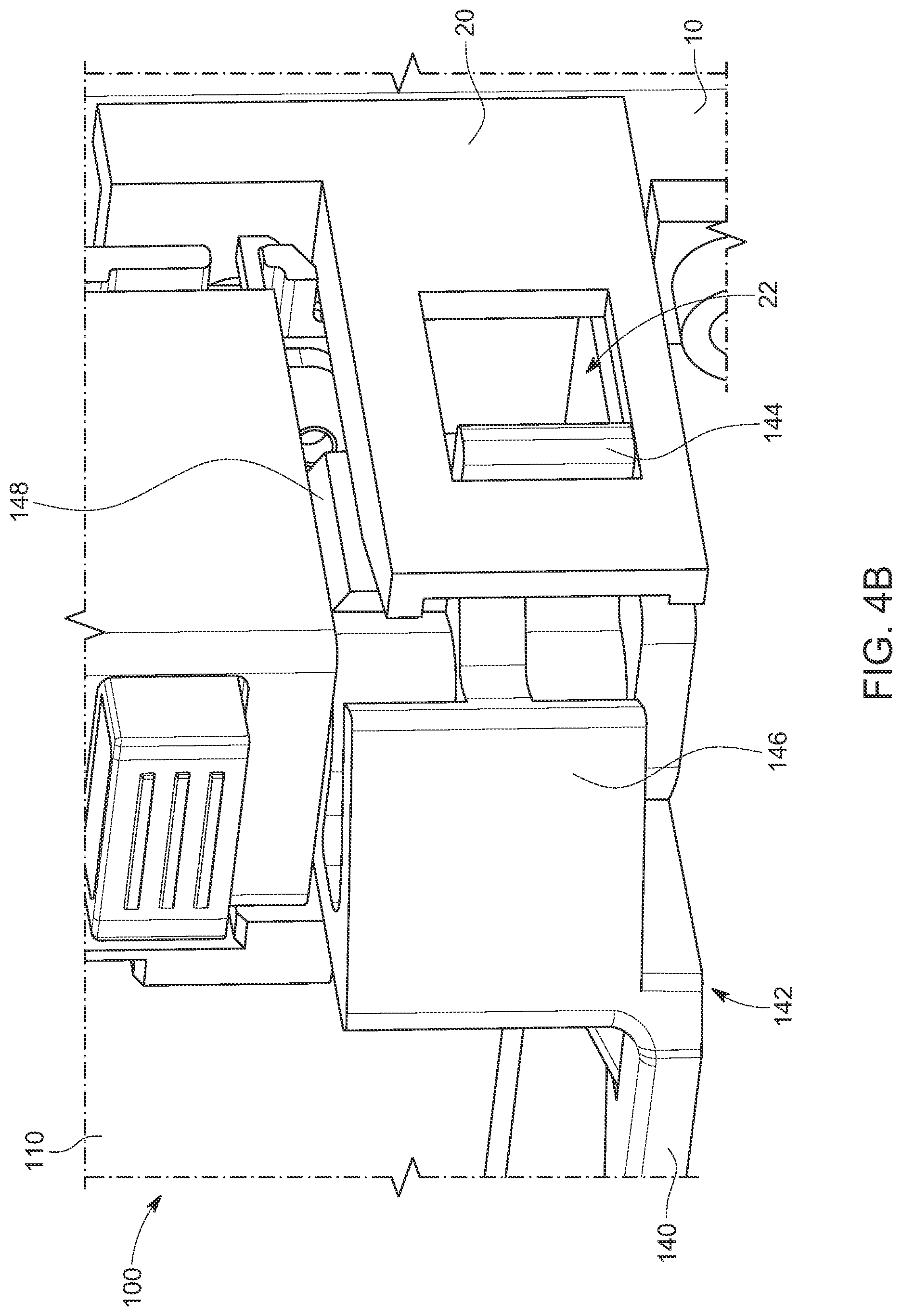 Patent US12621950 Figure 6 – Lockable computing device with movable lever