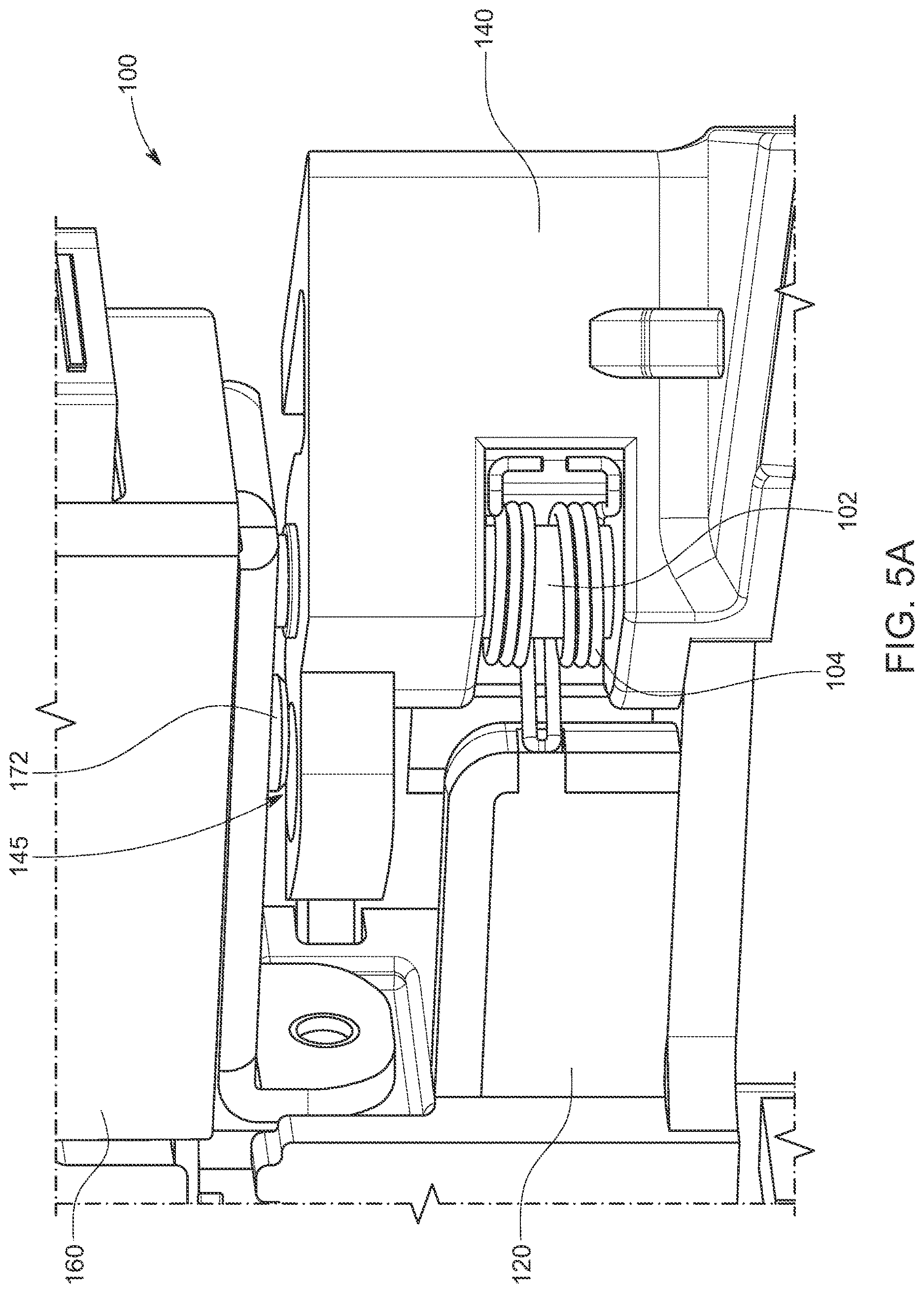 Patent US12621950 Figure 7 – Lockable computing device with movable lever