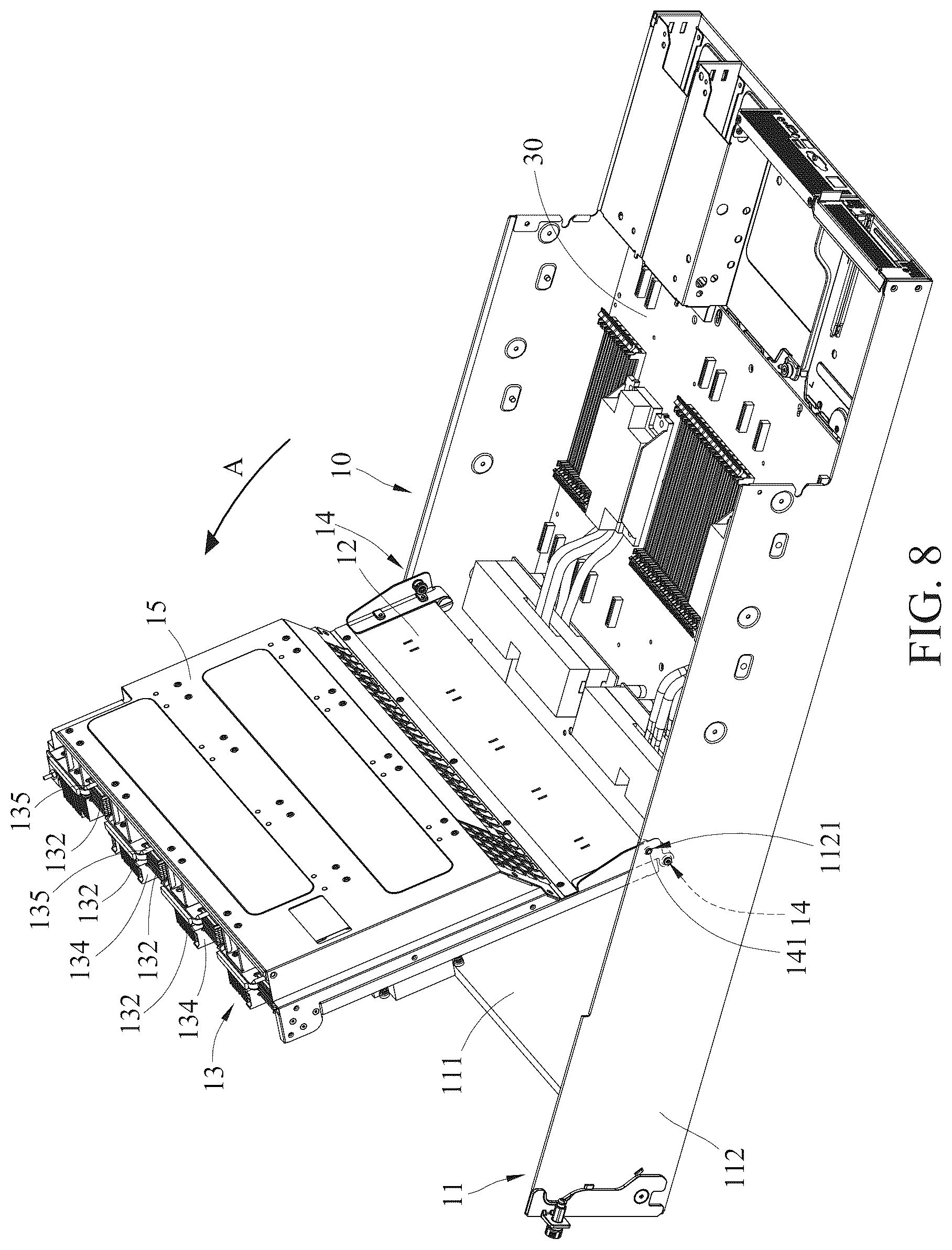 Patent US12621951 Figure 8 – Server device
