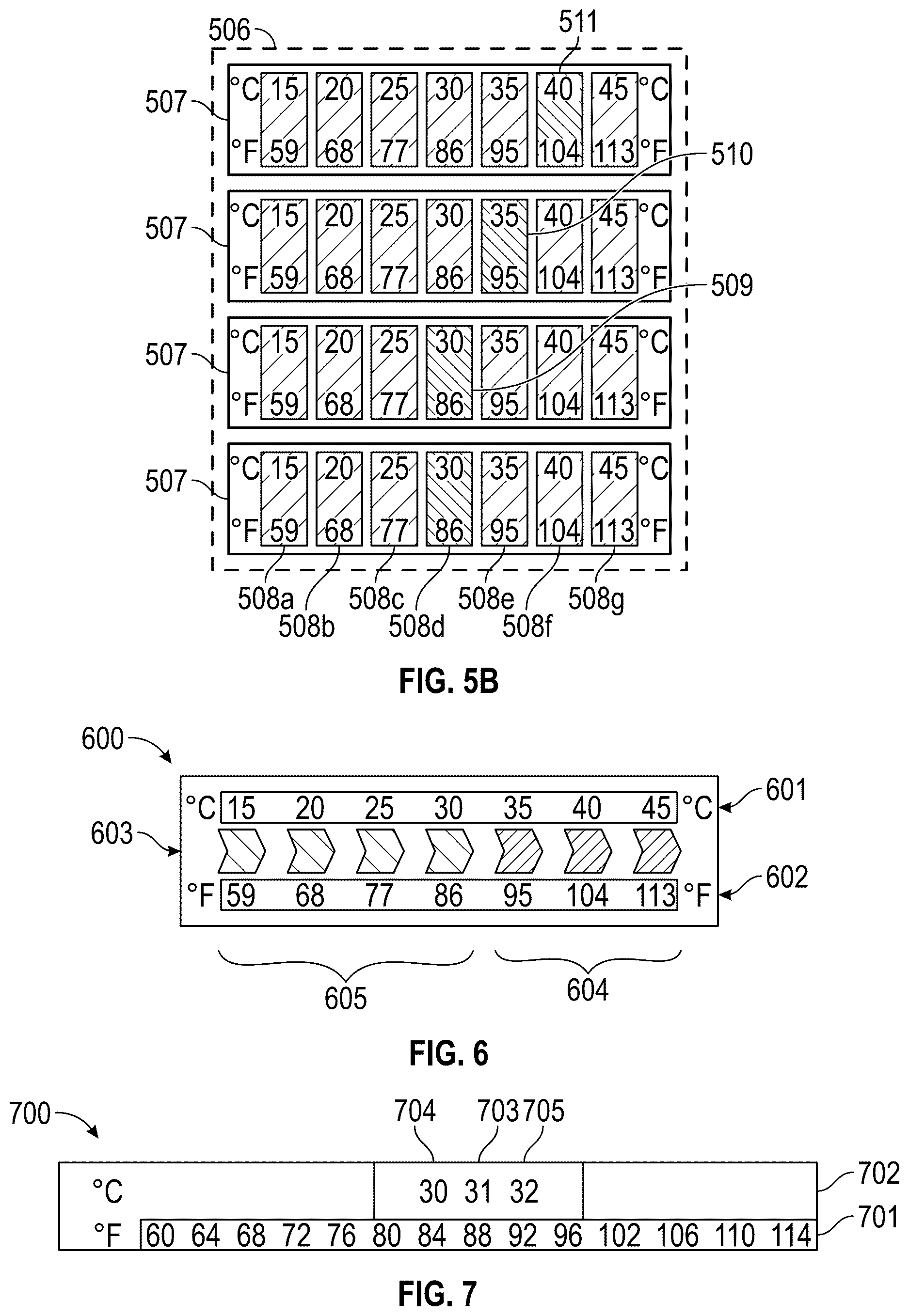 Patent US12621952 Figure 7 – Information technology rack ambient temperature visualization