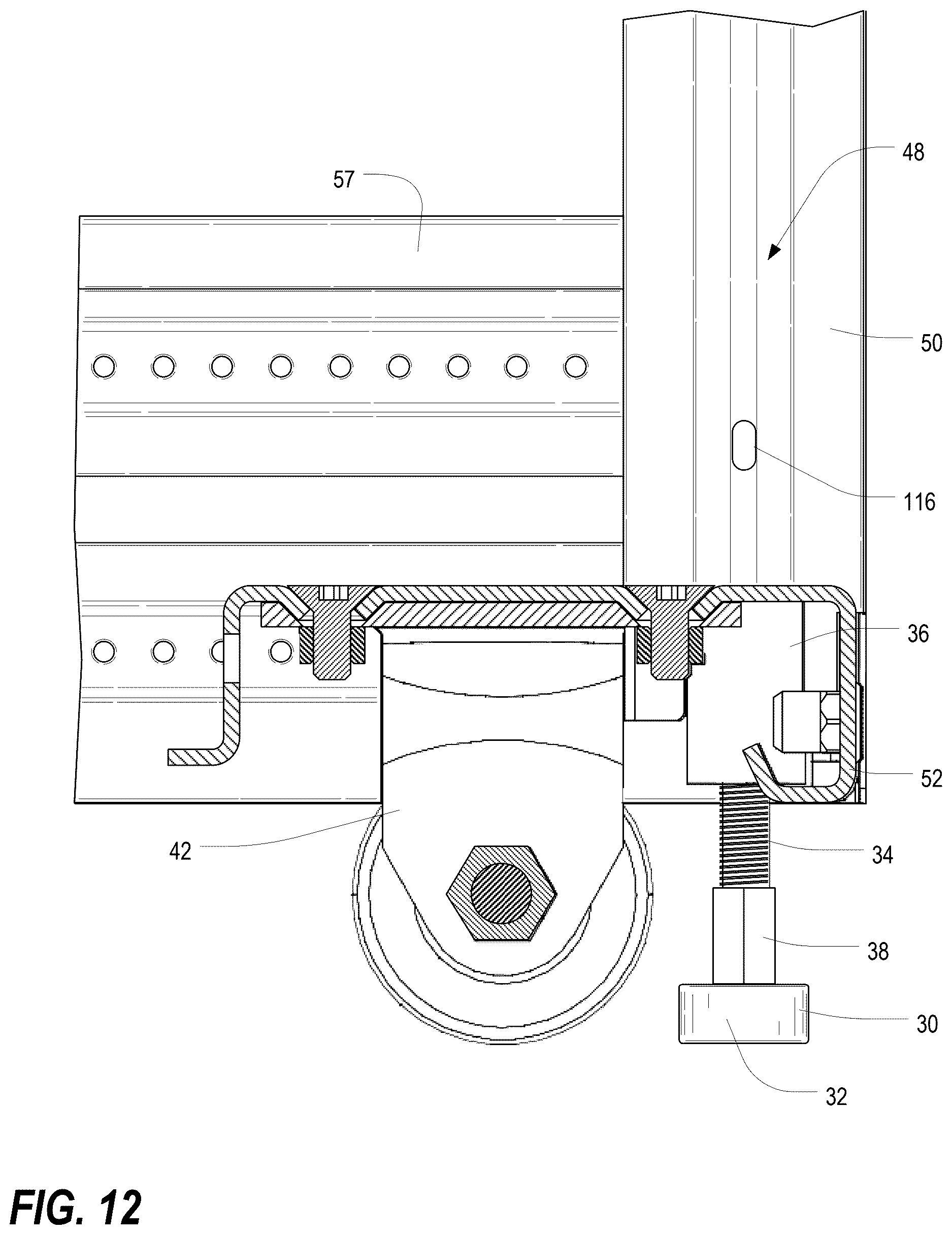 Patent US12621953 Figure 14 – Frame structure for electronic equipment enclosure