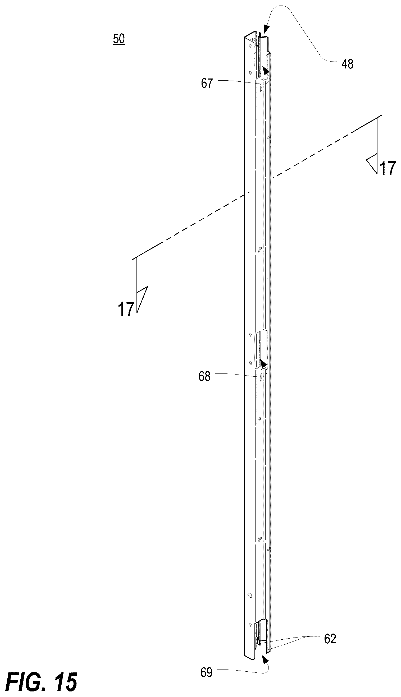 Patent US12621953 Figure 17 – Frame structure for electronic equipment enclosure