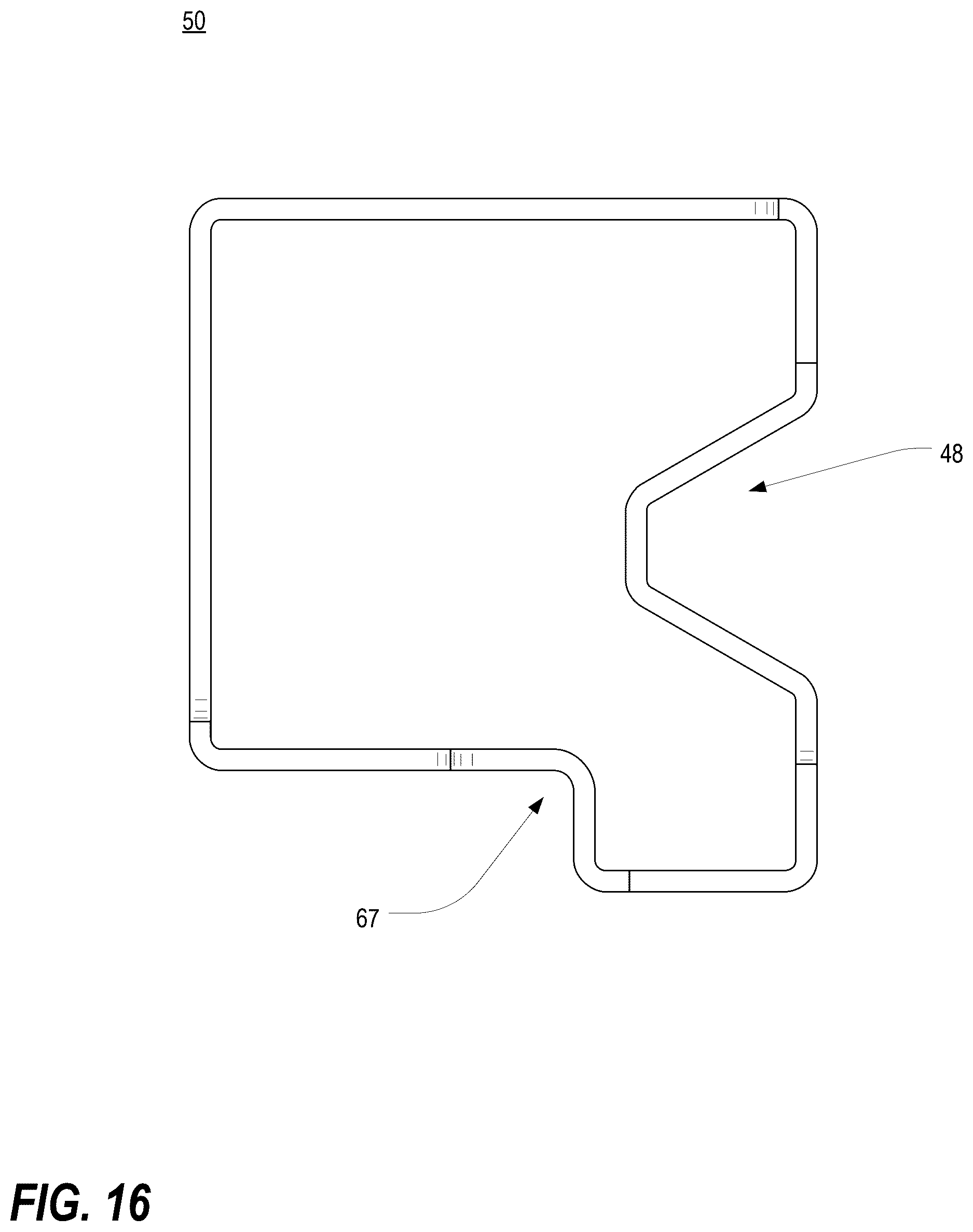 Patent US12621953 Figure 18 – Frame structure for electronic equipment enclosure