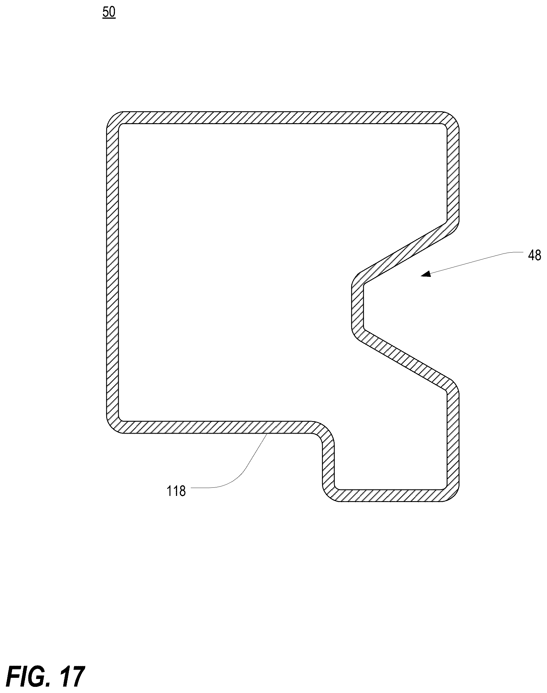 Patent US12621953 Figure 19 – Frame structure for electronic equipment enclosure