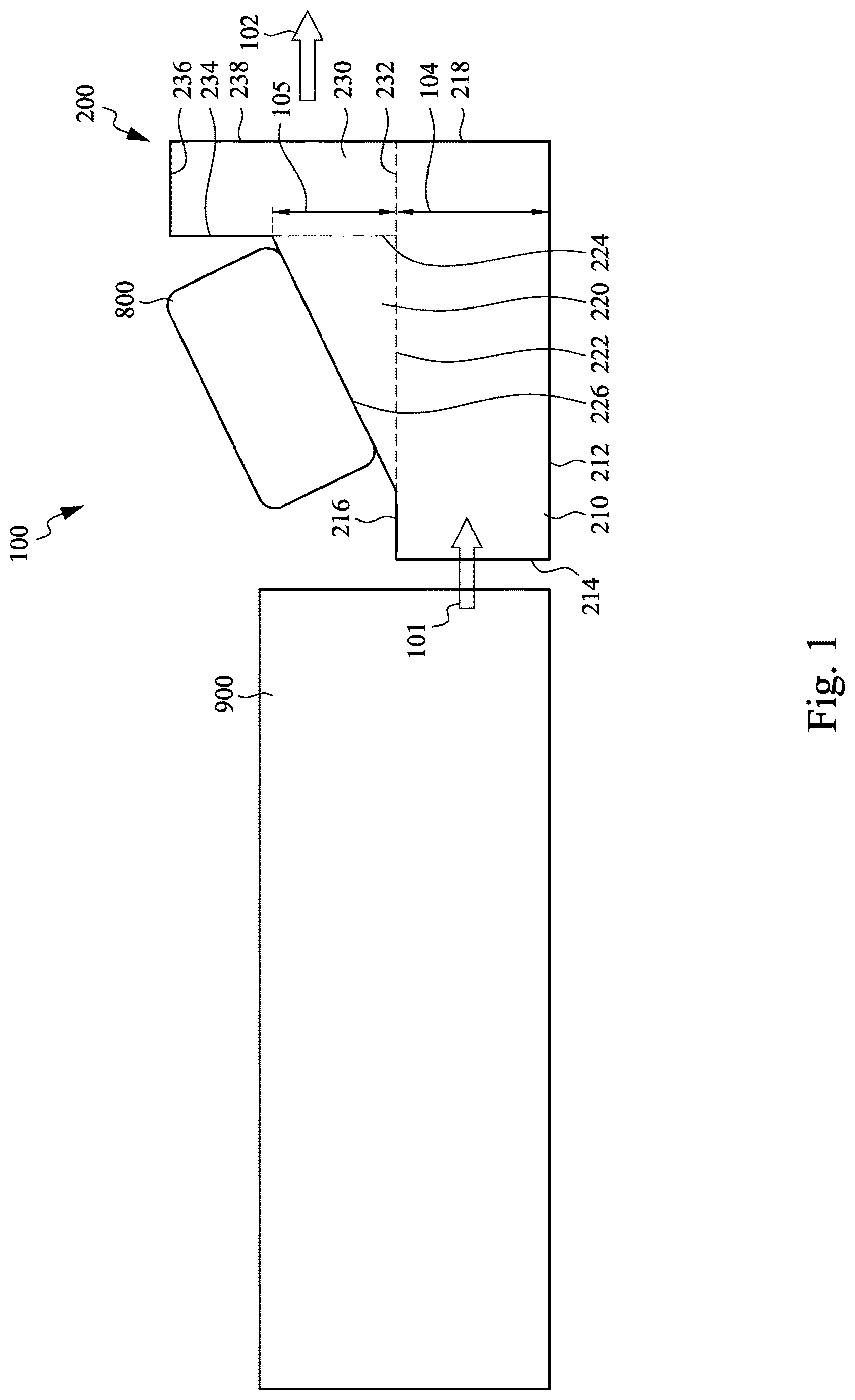 Patent US12621955 Figure 1 – Heat dissipation device