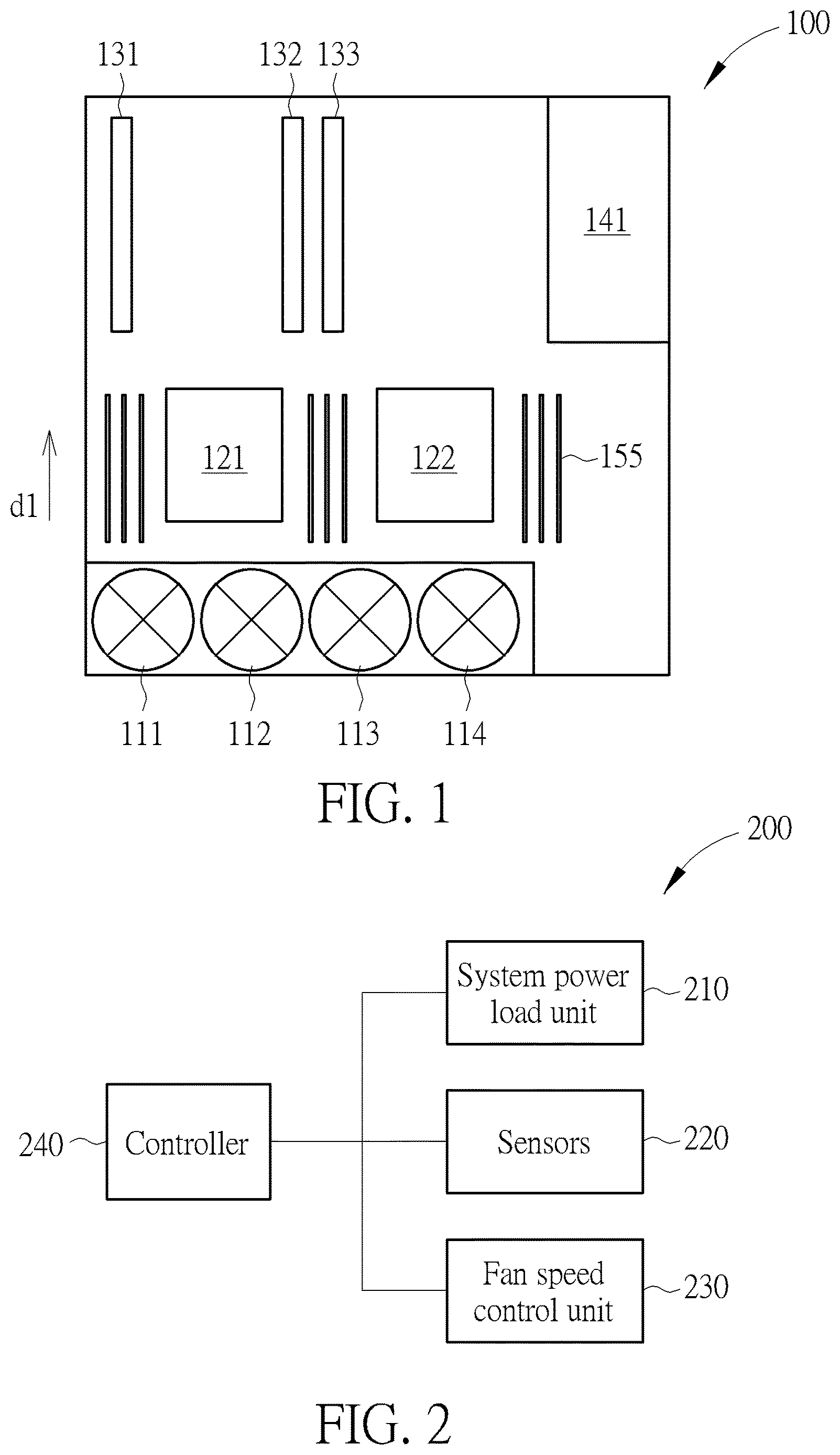 Patent US12621957 Figure 1 – Fan control method and fan control device for controlling fans using a neural network to process characteristic variables