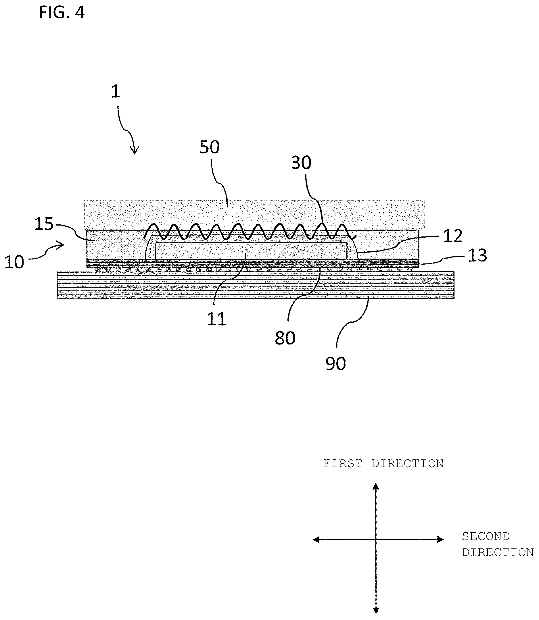 Patent US12621961 Figure 4 – Electronic device and product