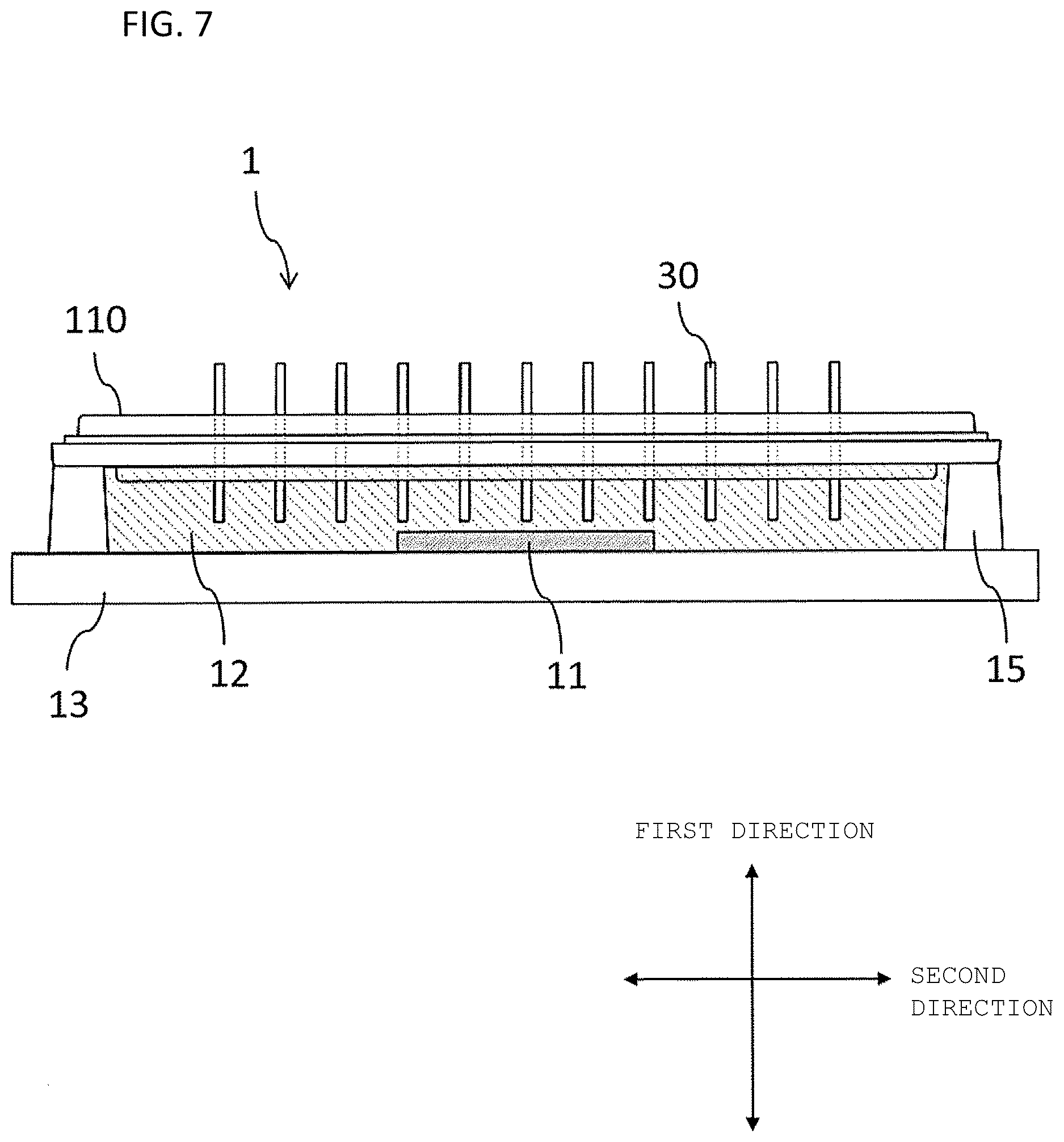 Patent US12621961 Figure 7 – Electronic device and product