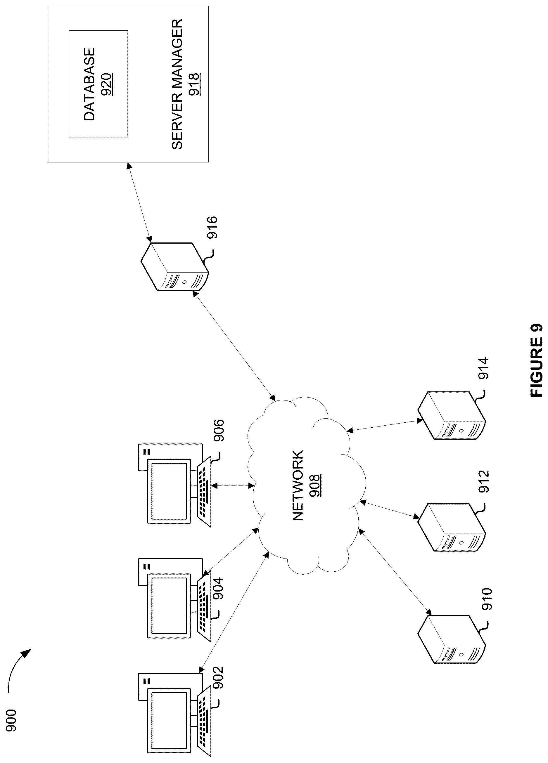 Patent US12621963 Figure 9 – Server air cross-transfer blanking for datacenter cooling systems