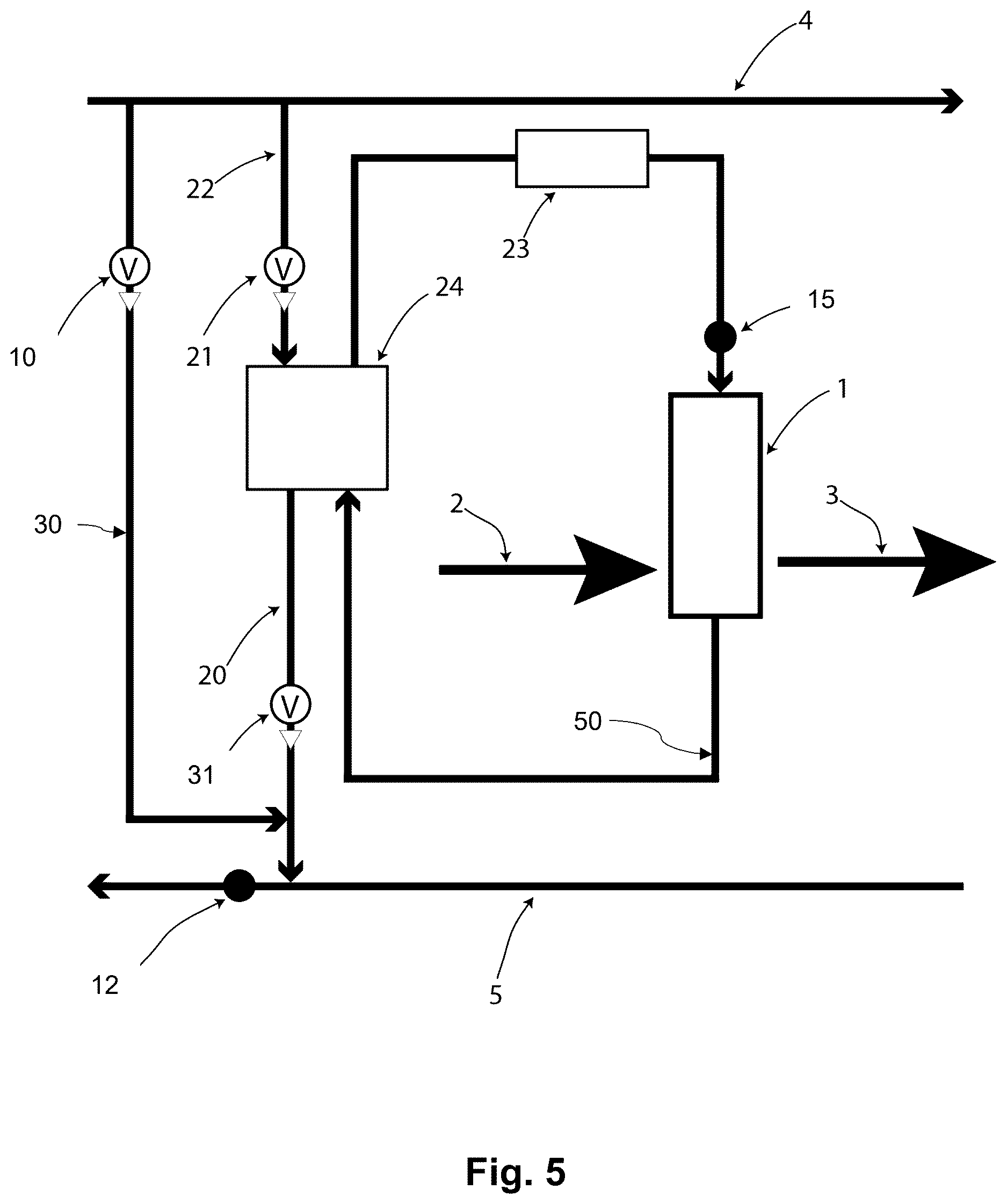 Patent US12621965 Figure 5 – High-efficiency cooling systems and methods for a computer data center using refrigerant recirculation