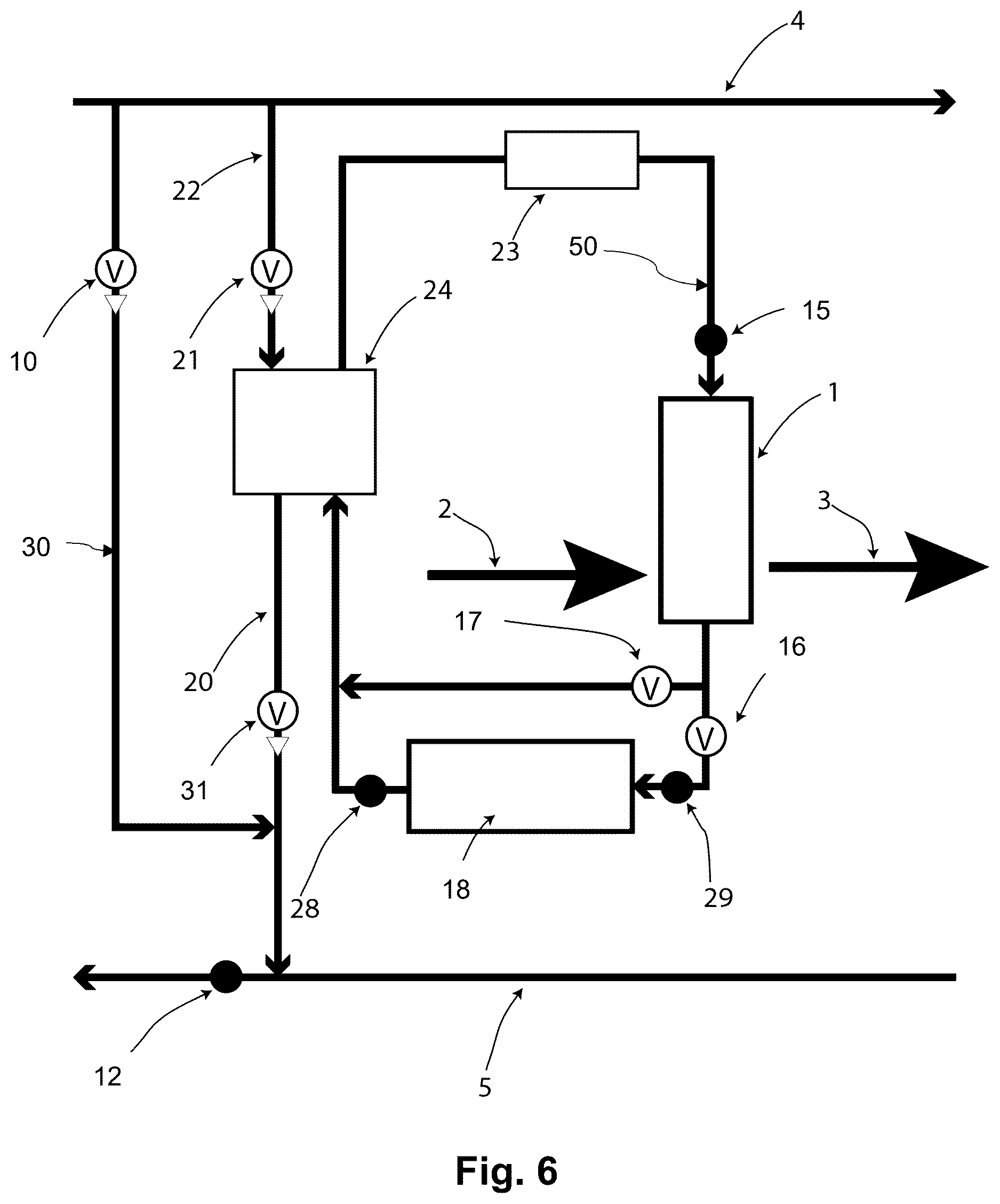 Patent US12621965 Figure 6 – High-efficiency cooling systems and methods for a computer data center using refrigerant recirculation