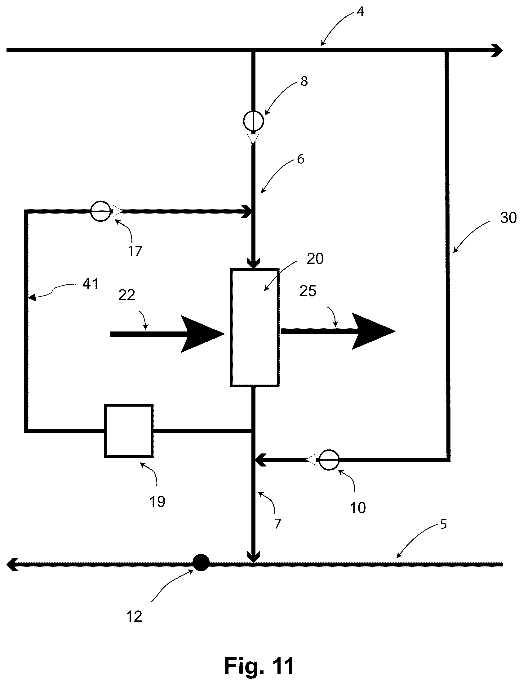 Patent US12621965 Figure 11 – High-efficiency cooling systems and methods for a computer data center using refrigerant recirculation
