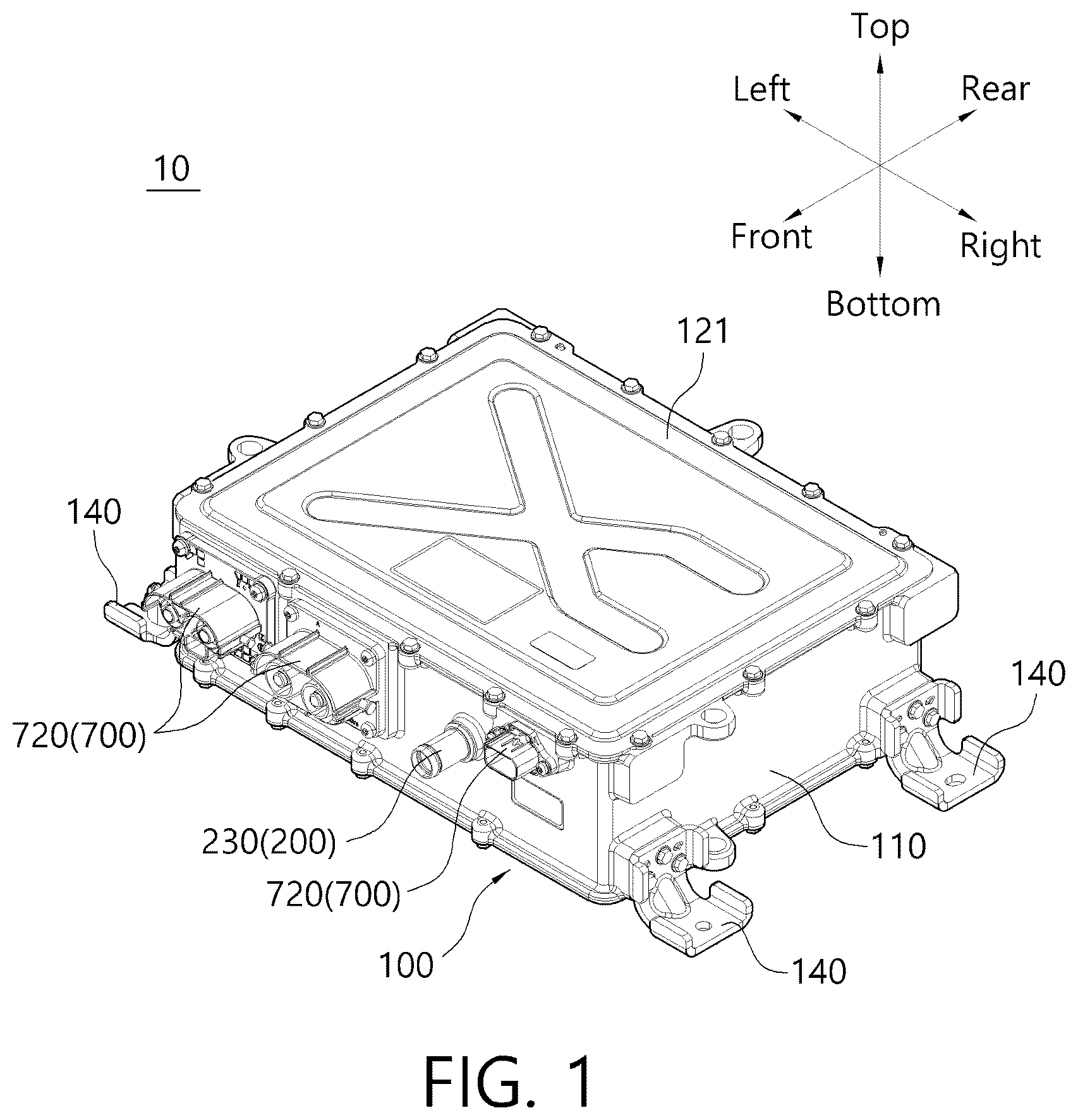 Patent US12621967 Figure 1 – Direct-current converter and method for manufacturing same