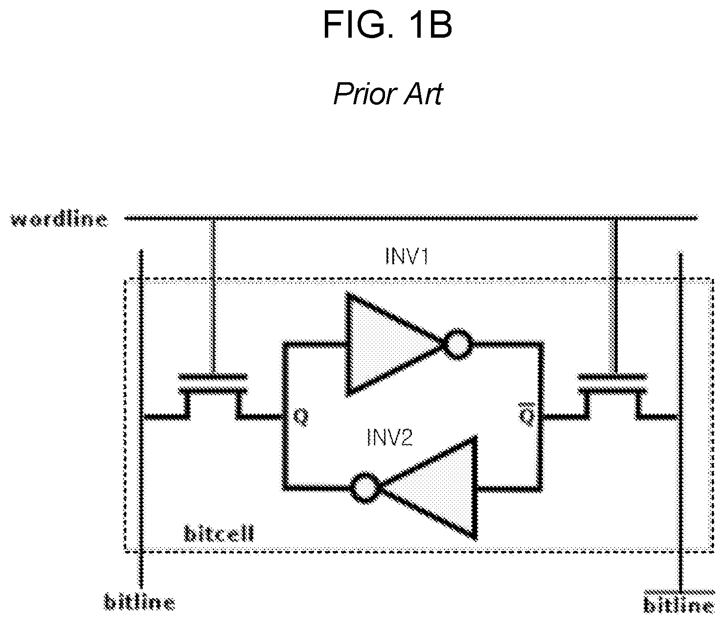 Patent US12621976 Figure 2 – Sram cell structure with 3 p-channel transistors and 3 n-channel transistors and method of operating the sram cell